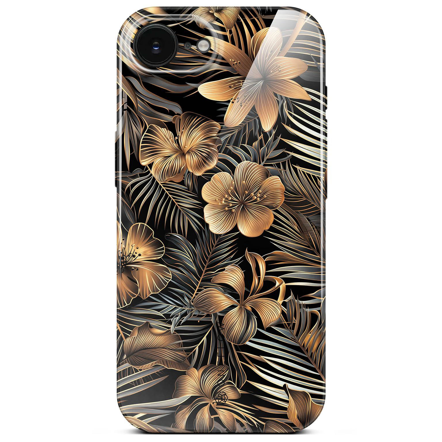 ONEFLOW Flower Cover iPhone 16e Blumen Muster Hülle mit Blumen Design – Exotic Glow ONEFLOW Flower Cover iPhone 16e Blumen Muster Hülle mit Blumen Design – Exotic Glow