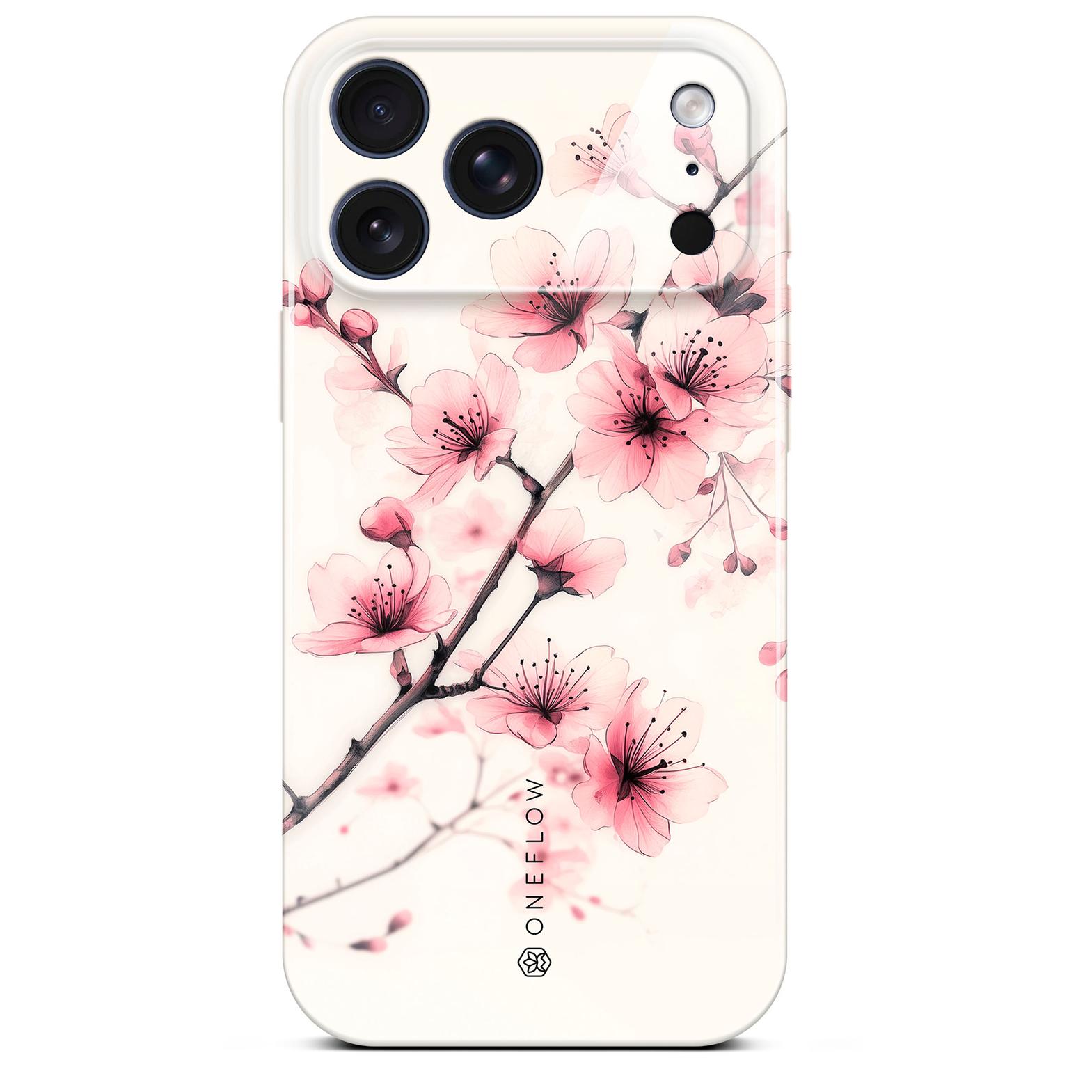 ONEFLOW ONEFLOW Flower Cover iPhone 17 Pro Max Blumen Muster Hülle mit Blumen Design – Spring Serenity
