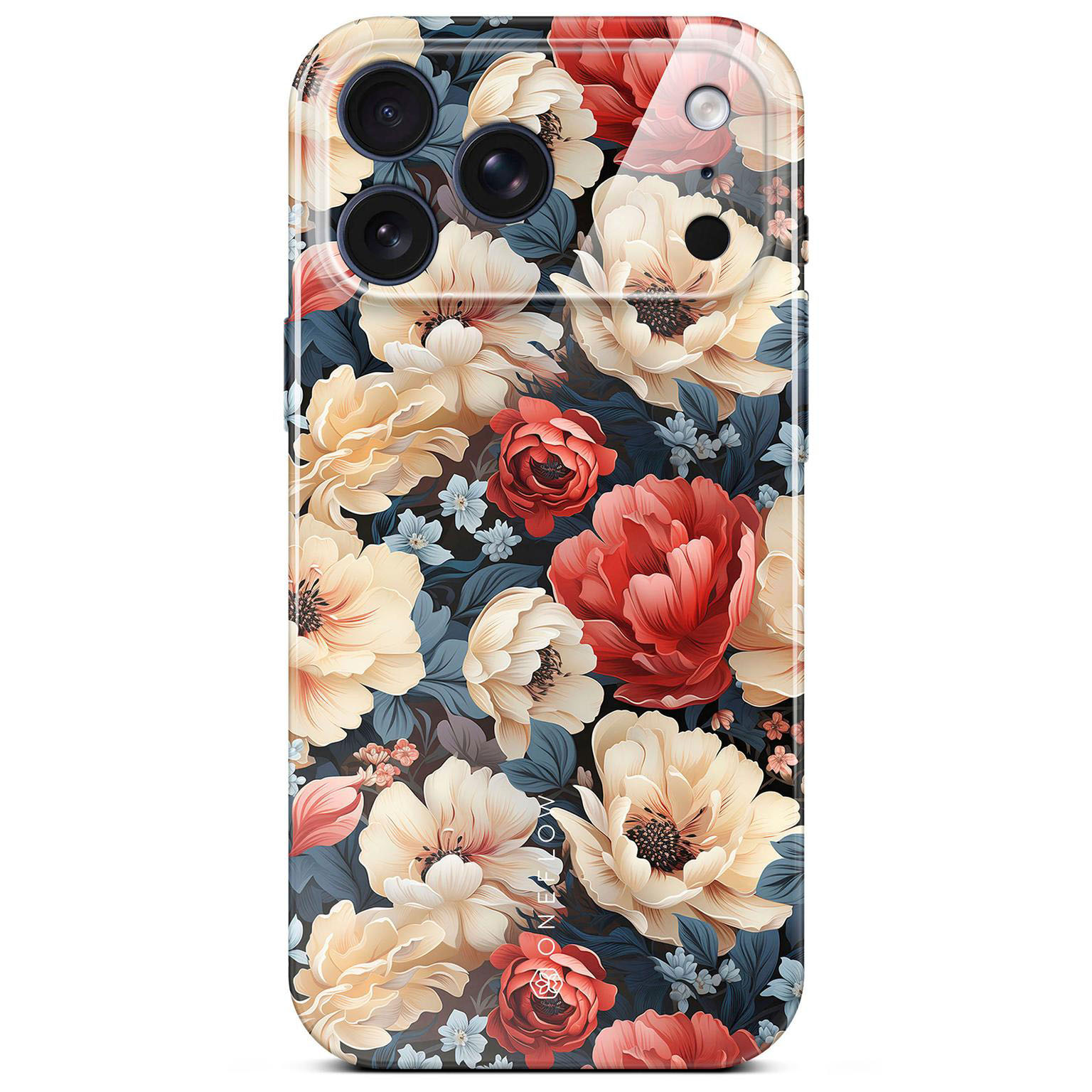 ONEFLOW Flower Cover iPhone 17 Pro Blumen Muster – Mystic Flora ONEFLOW Flower Cover iPhone 17 Pro Blumen Muster – Mystic Flora