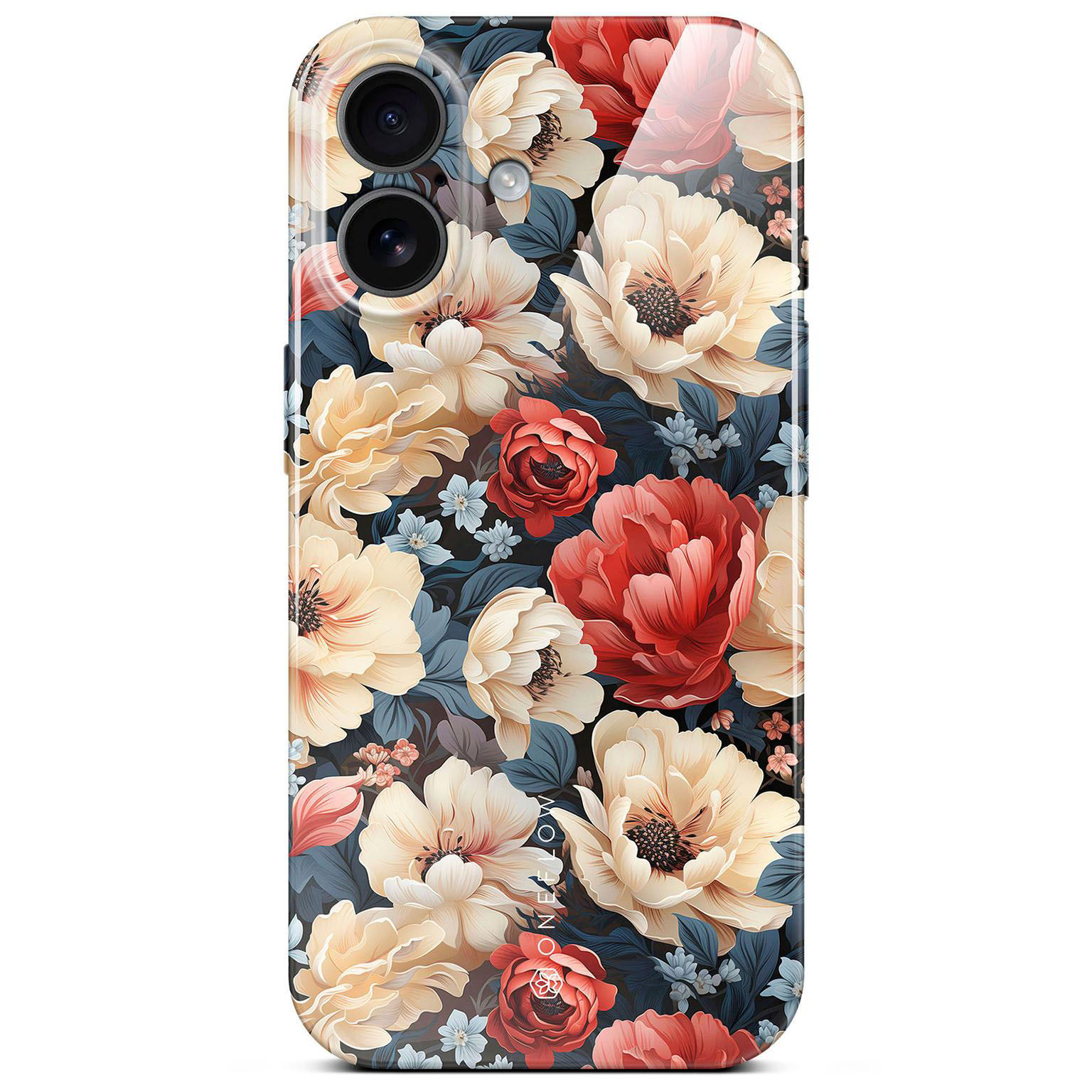 ONEFLOW Flower Cover iPhone 17 Blumen Muster Hülle mit Blumen Design – Mystic Flora ONEFLOW Flower Cover iPhone 17 Blumen Muster Hülle mit Blumen Design – Mystic Flora