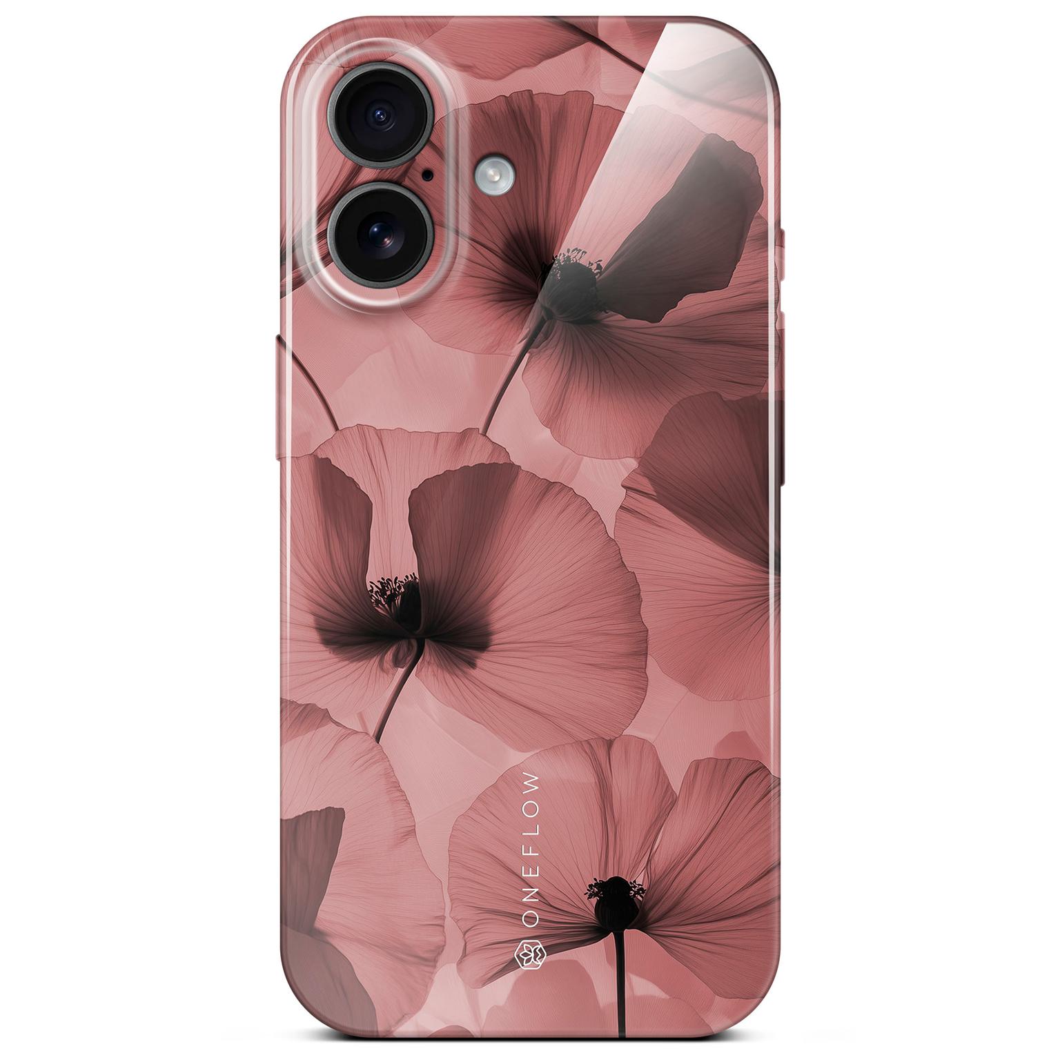 ONEFLOW Flower Cover iPhone 17 Hülle mit Blumen Design – Crimson Whisper ONEFLOW Flower Cover iPhone 17 Hülle mit Blumen Design – Crimson Whisper