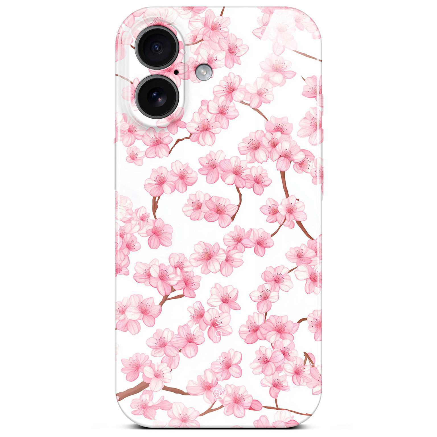 ONEFLOW Flower Cover iPhone 17 Blumen Muster Hülle mit Blumen Design – Sakura Breeze ONEFLOW Flower Cover iPhone 17 Blumen Muster Hülle mit Blumen Design – Sakura Breeze