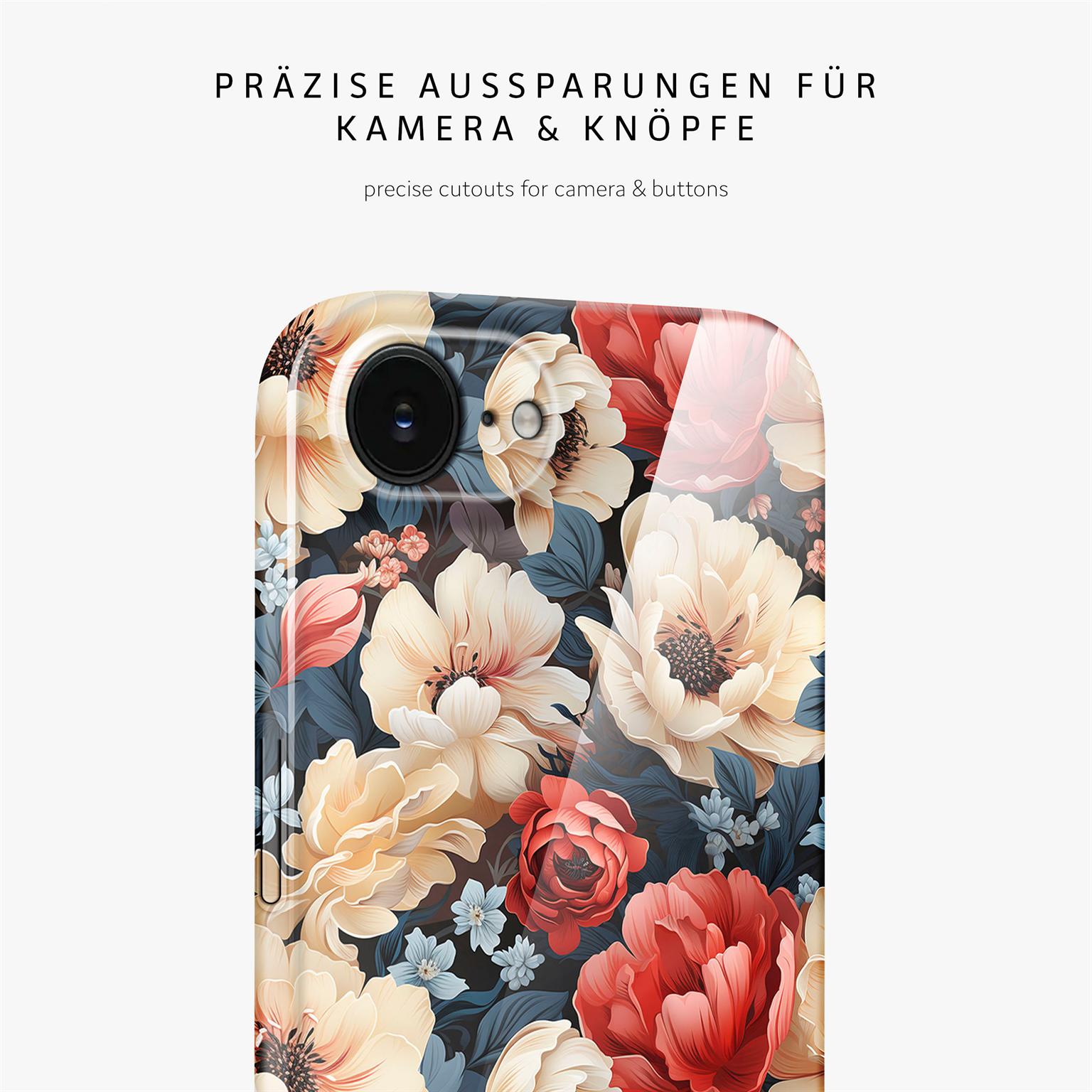 ONEFLOW Flower Cover iPhone 17e Blumen Muster – Weiteres Produktbild 7