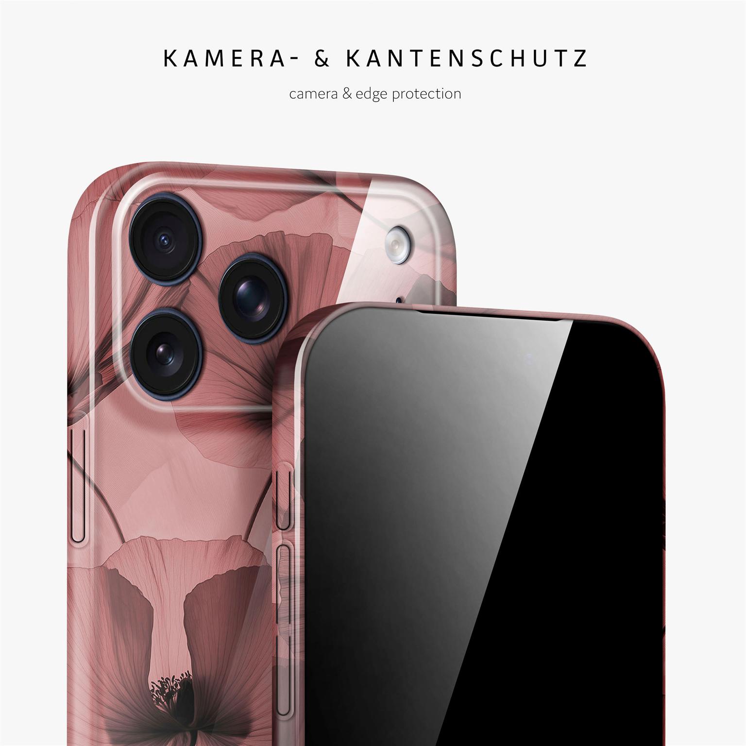 ONEFLOW Flower Cover iPhone 18 Pro Max Blumen Muster Hülle mit Blumen Design – Weiteres Produktbild 2