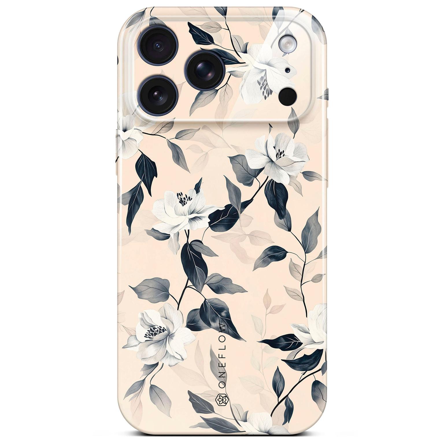 ONEFLOW Flower Cover iPhone 18 Pro Max Blumen Muster Hülle mit Blumen Design – Weiteres Produktbild 1