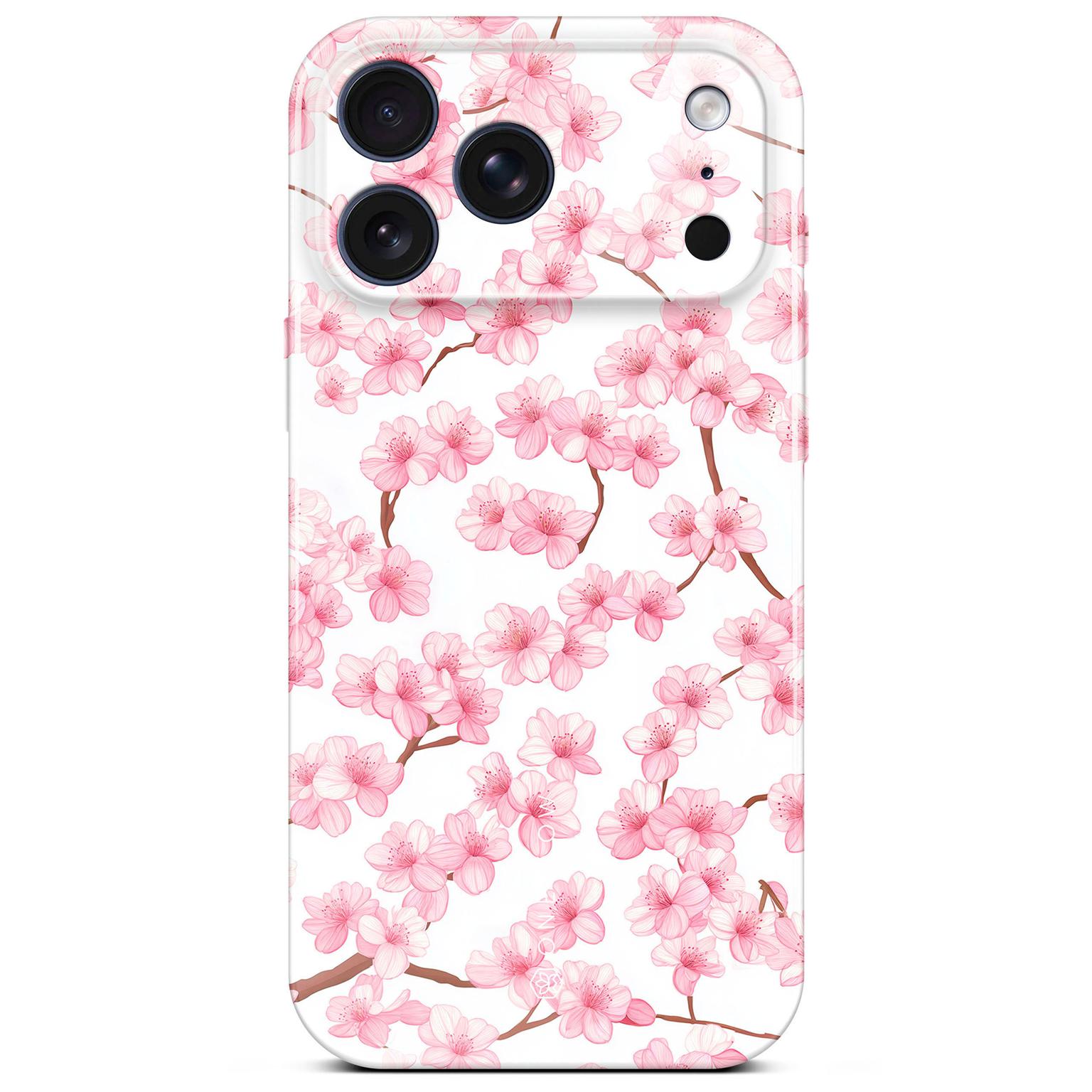 ONEFLOW Flower Cover iPhone 18 Pro Max Blumen Muster Hülle mit Blumen Design – Weiteres Produktbild 1