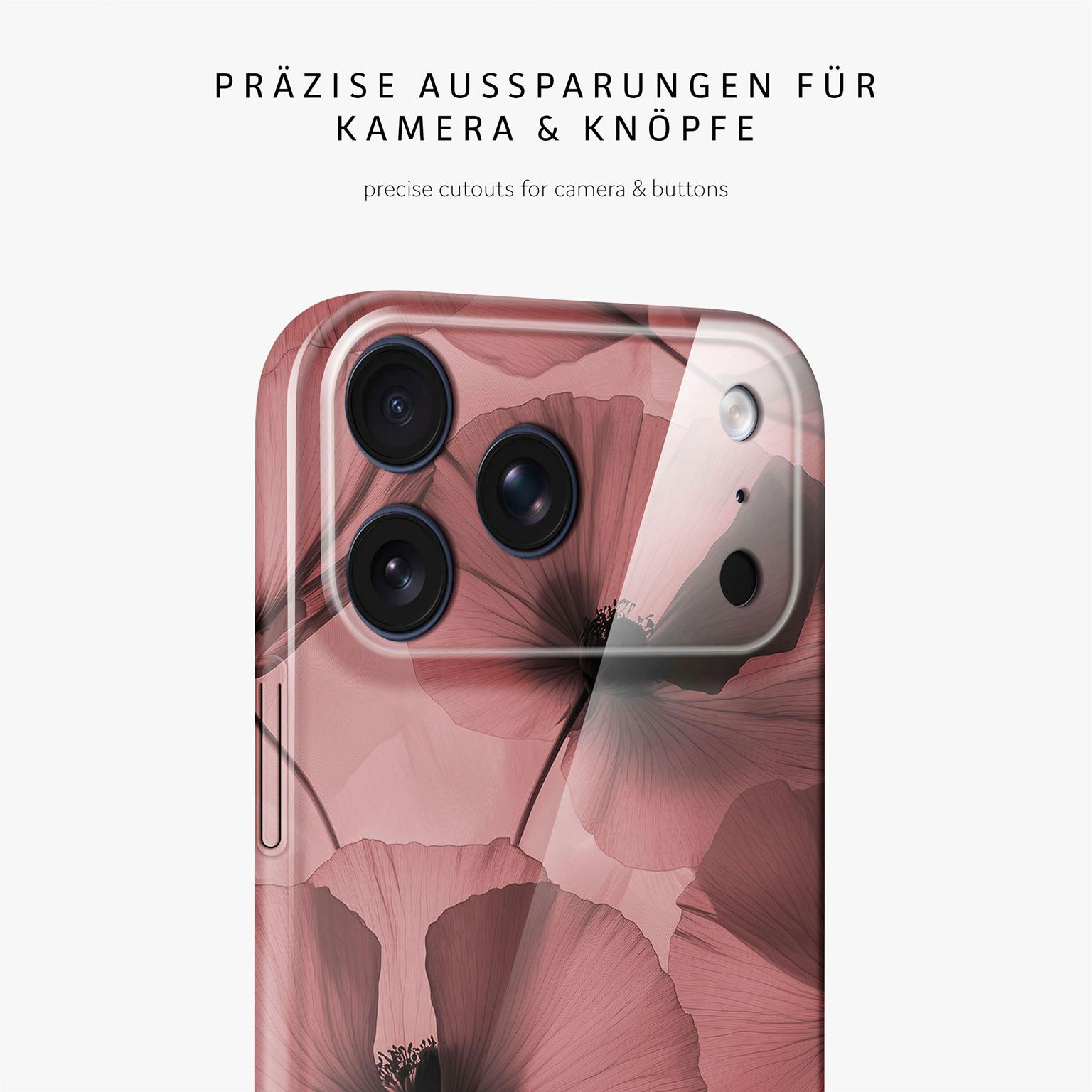 ONEFLOW Flower Cover iPhone 18 Pro Blumen Muster Hülle mit Blumen Design – Weiteres Produktbild 7