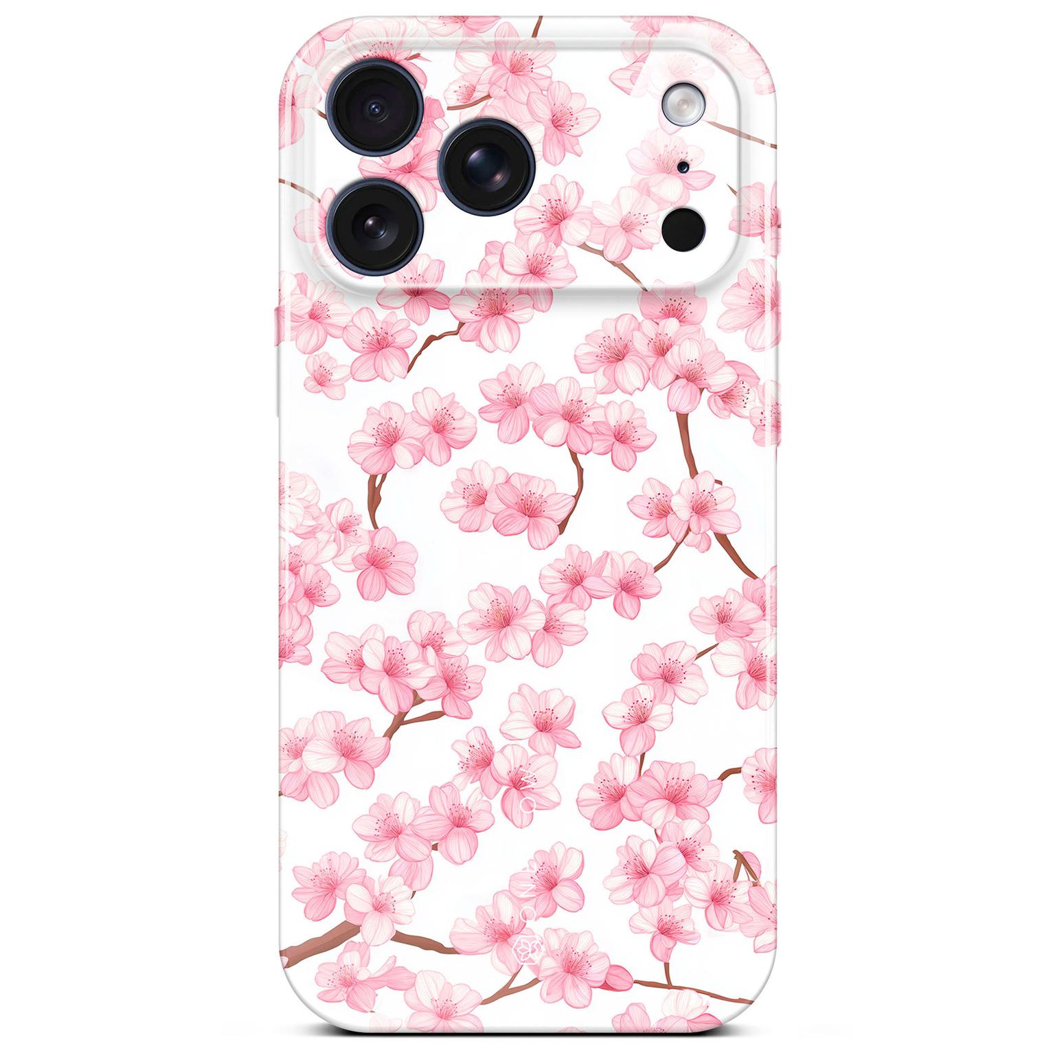 ONEFLOW Flower Cover iPhone 18 Pro Blumen Muster Hülle mit Blumen Design – Weiteres Produktbild 1