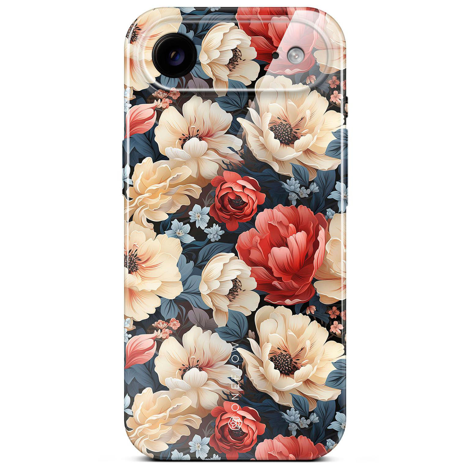 ONEFLOW Flower Cover iPhone Air Blumen Muster Hülle mit Blumen Design – Mystic Flora ONEFLOW Flower Cover iPhone Air Blumen Muster Hülle mit Blumen Design – Mystic Flora