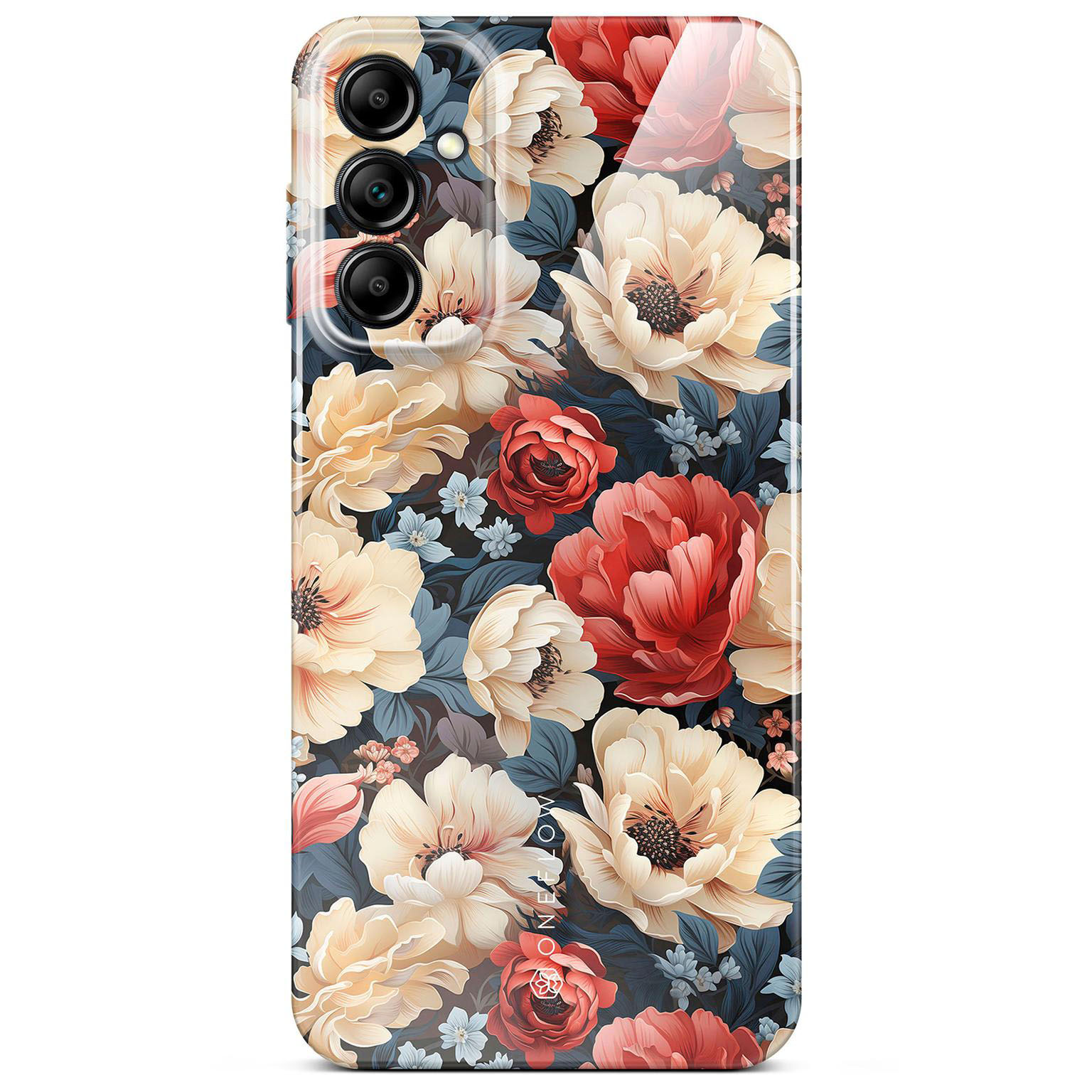 ONEFLOW Flower Cover Samsung Galaxy A14 (4G) Blumen Muster Hülle mit Blumen Design – Mystic Flora ONEFLOW Flower Cover Samsung Galaxy A14 (4G) Blumen Muster Hülle mit Blumen Design – Mystic Flora