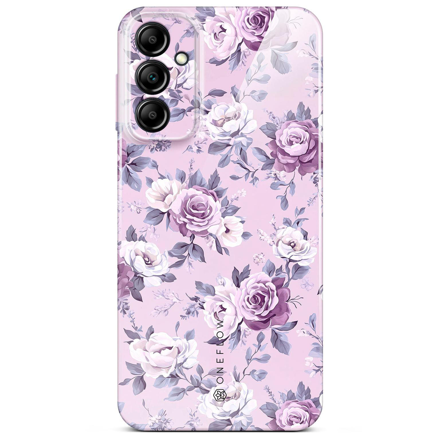 ONEFLOW Flower Cover Samsung Galaxy A14 5G Blumen Muster Hülle mit Blumen Design – Lavender Dream ONEFLOW Flower Cover Samsung Galaxy A14 5G Blumen Muster Hülle mit Blumen Design – Lavender Dream