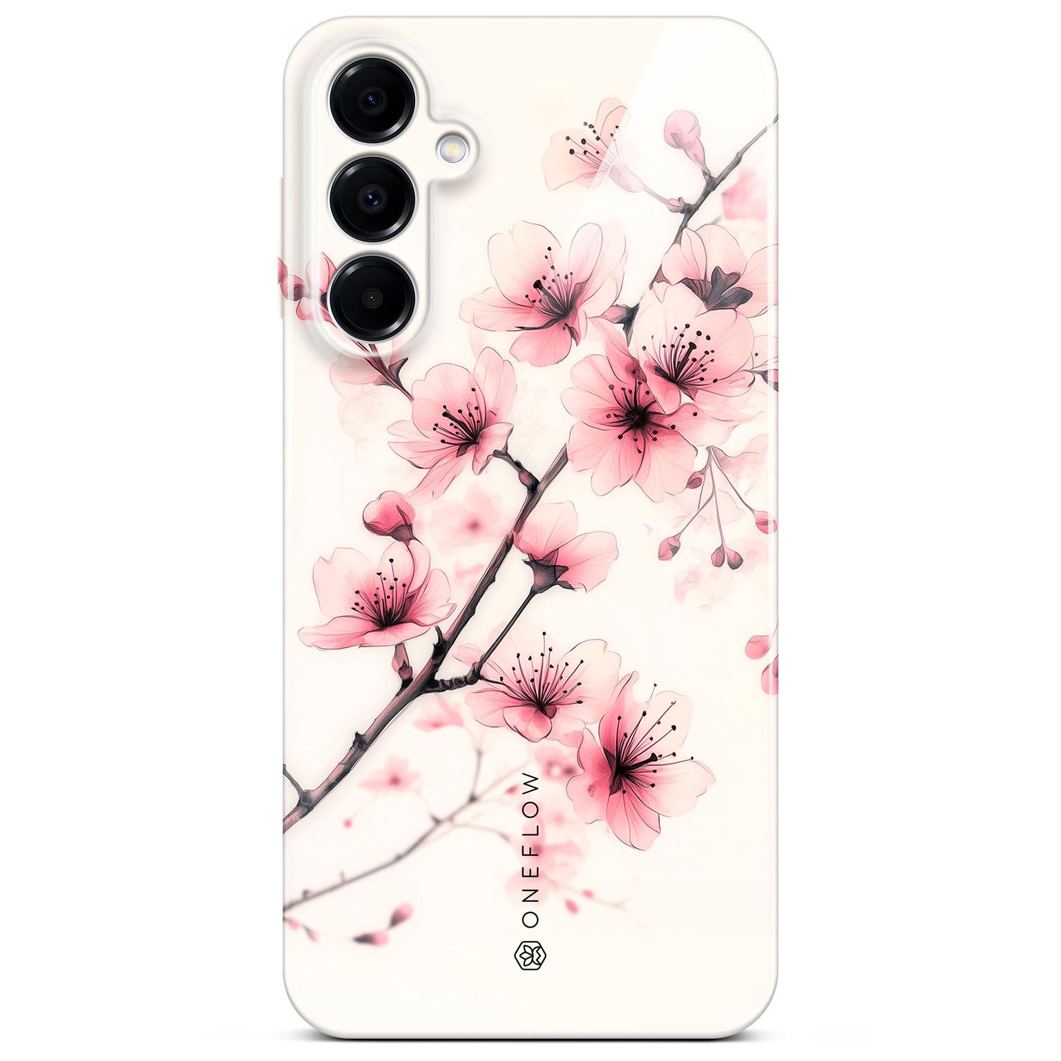 ONEFLOW Flower Cover Samsung Galaxy A16 (4G) Blumen Muster Hülle mit Blumen Design – Spring Serenity