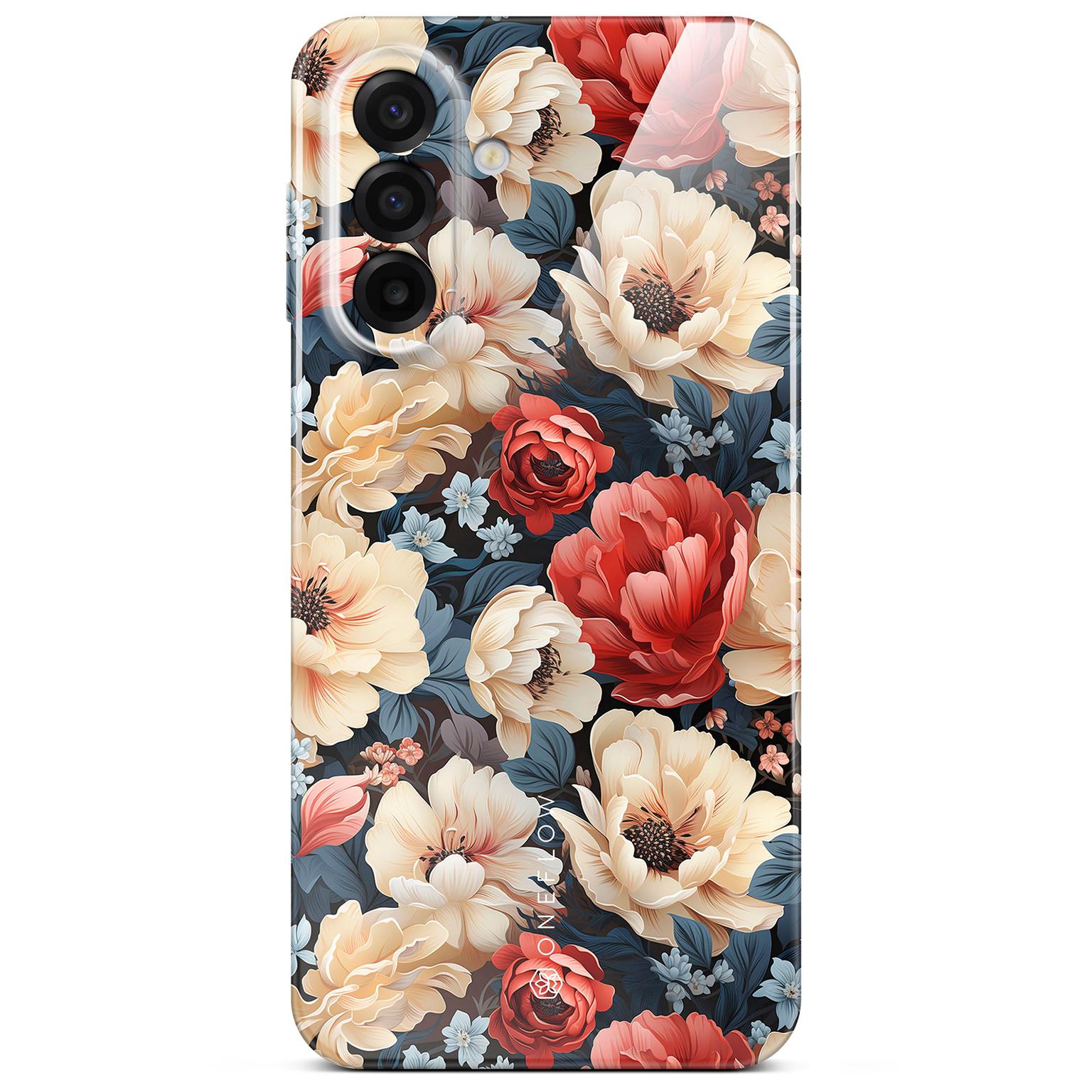 ONEFLOW Flower Cover Samsung Galaxy A17 (4G) Blumen Muster – Weiteres Produktbild 1
