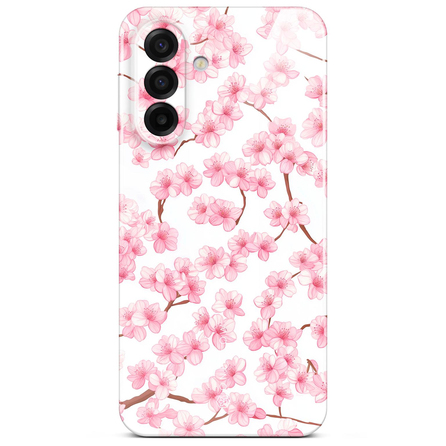 ONEFLOW Flower Cover Samsung Galaxy A17 5G Blumen Muster Hülle mit Blumen Design – Sakura Breeze ONEFLOW Flower Cover Samsung Galaxy A17 5G Blumen Muster Hülle mit Blumen Design – Sakura Breeze