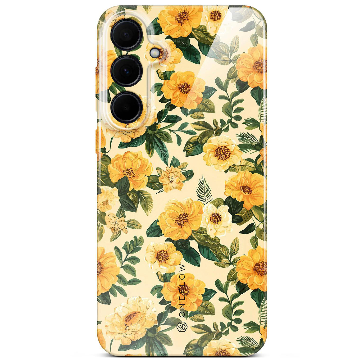 ONEFLOW Flower Cover Samsung Galaxy A35 5G Blumen Muster Hülle mit Blumen Design – Sunny Melody ONEFLOW Flower Cover Samsung Galaxy A35 5G Blumen Muster Hülle mit Blumen Design – Sunny Melody