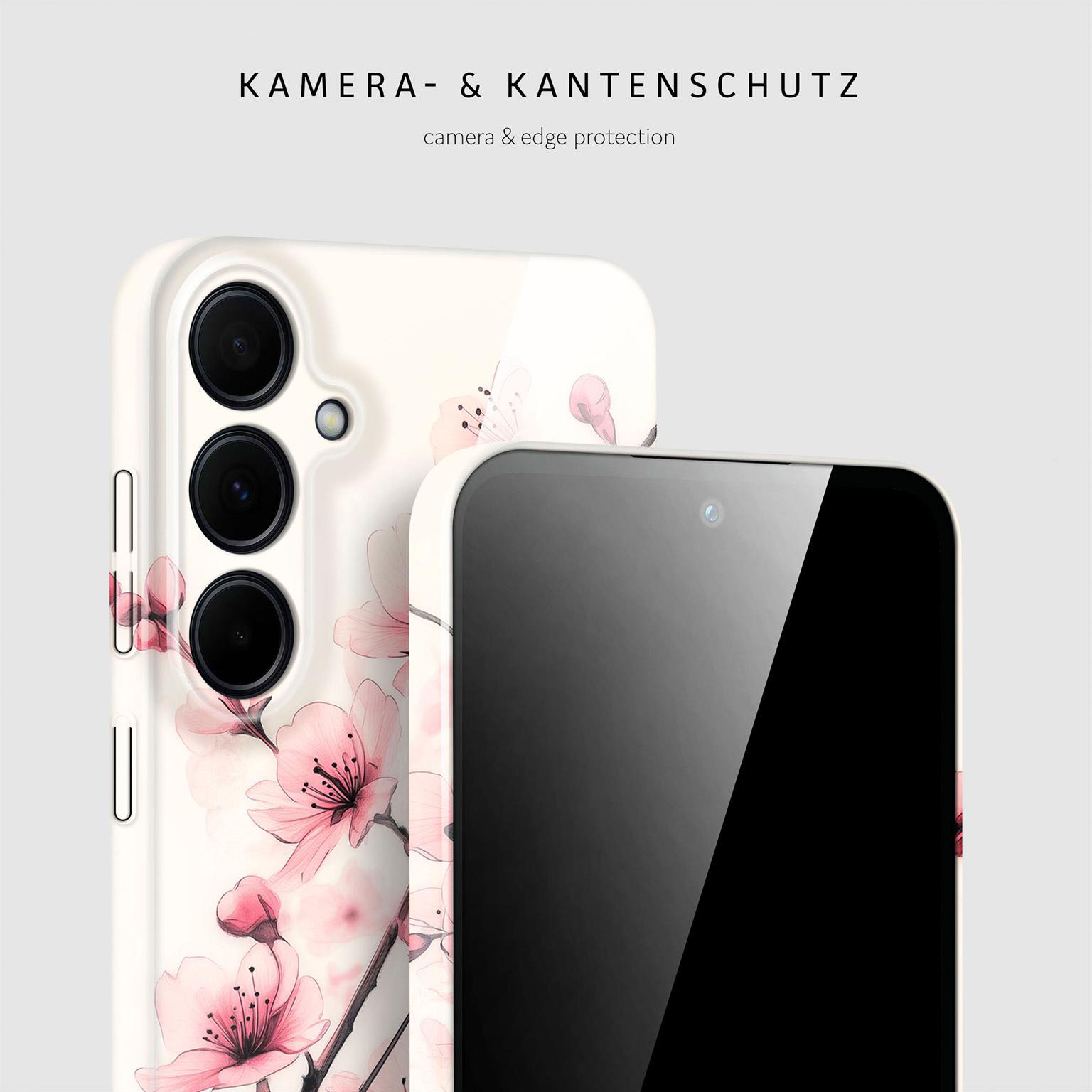 ONEFLOW Flower Cover Samsung Galaxy A35 5G Hülle mit Blumen Design – Weiteres Produktbild 2