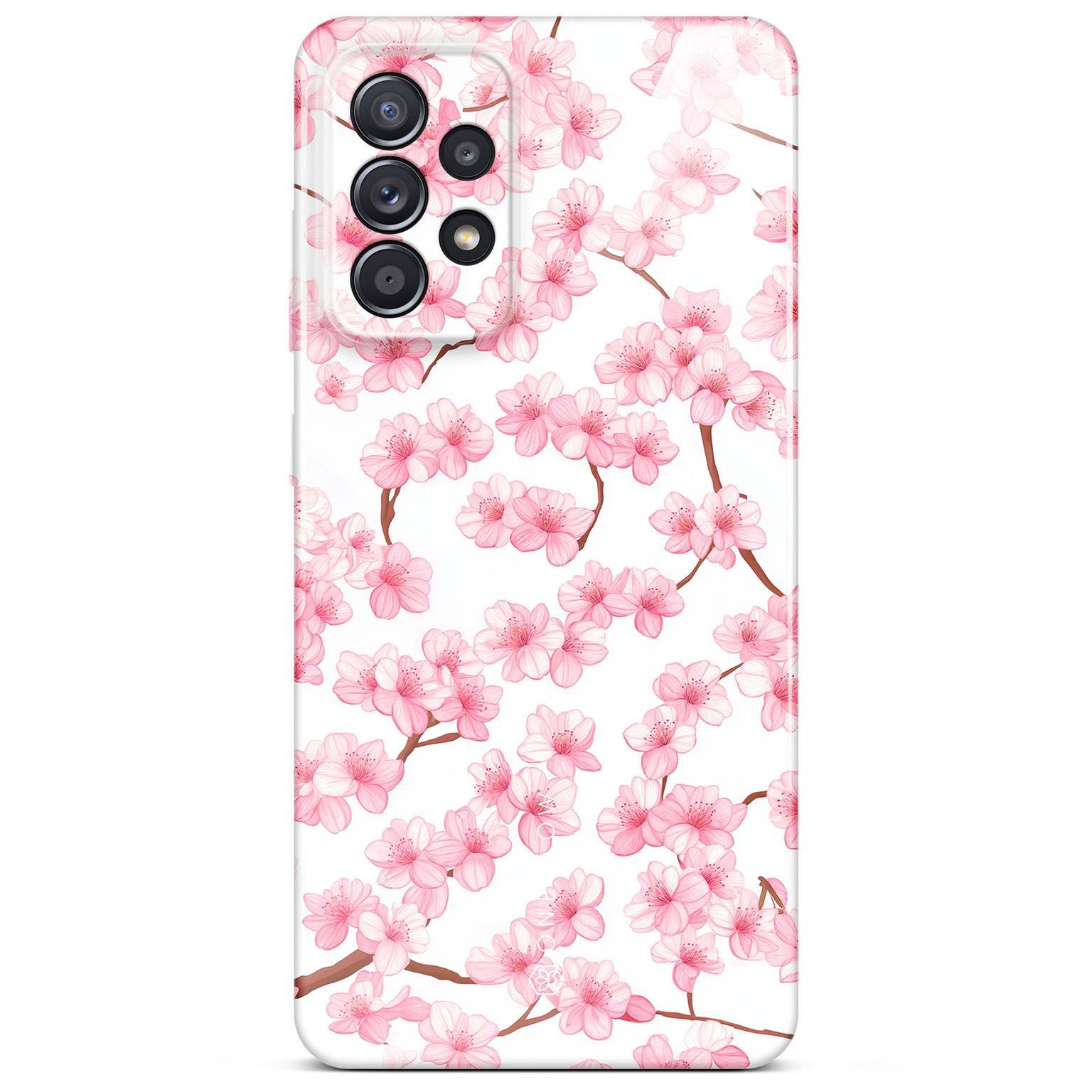 ONEFLOW Flower Cover Samsung Galaxy A52 5G Blumen Muster Hülle mit Blumen Design – Sakura Breeze ONEFLOW Flower Cover Samsung Galaxy A52 5G Blumen Muster Hülle mit Blumen Design – Sakura Breeze