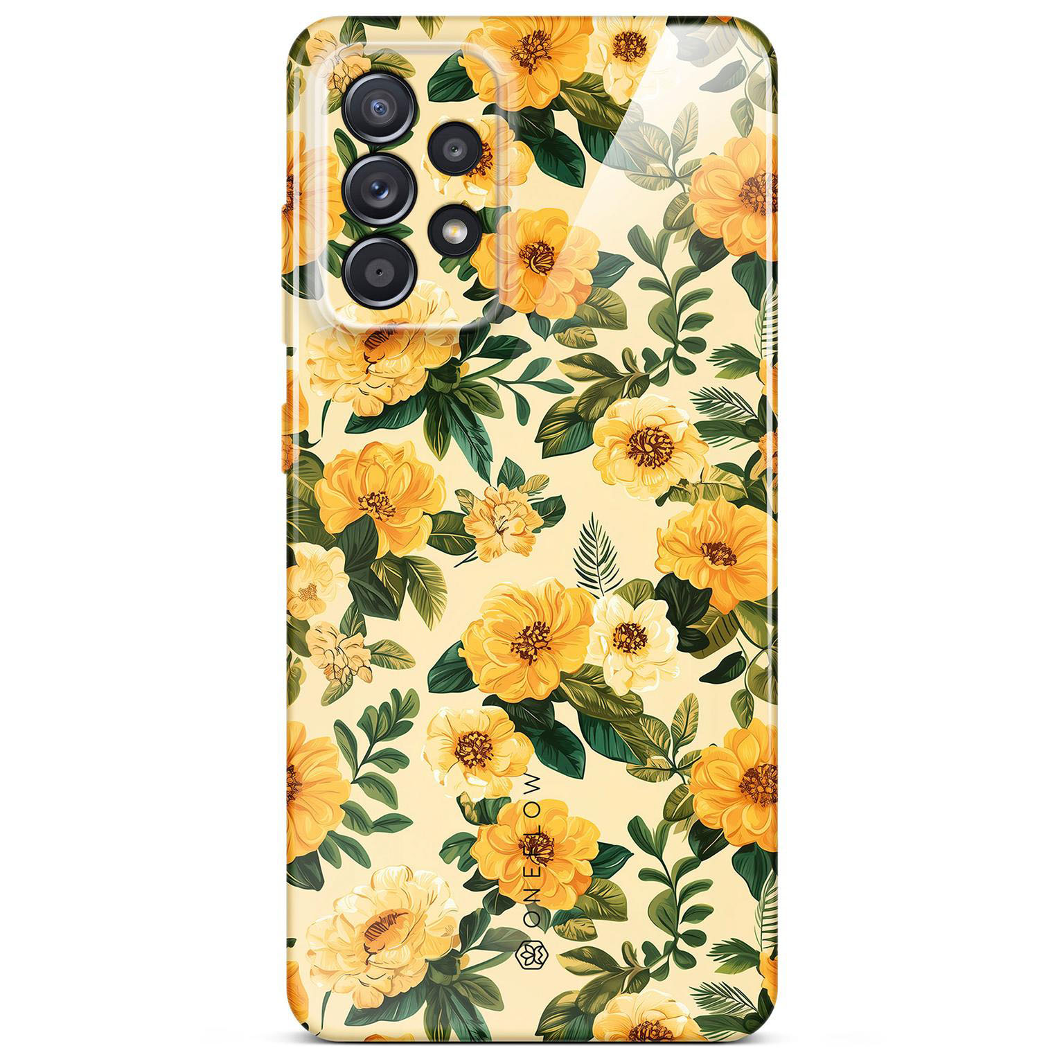 ONEFLOW Flower Cover Samsung Galaxy A52 Blumen Muster Hülle mit Blumen Design – Sunny Melody ONEFLOW Flower Cover Samsung Galaxy A52 Blumen Muster Hülle mit Blumen Design – Sunny Melody