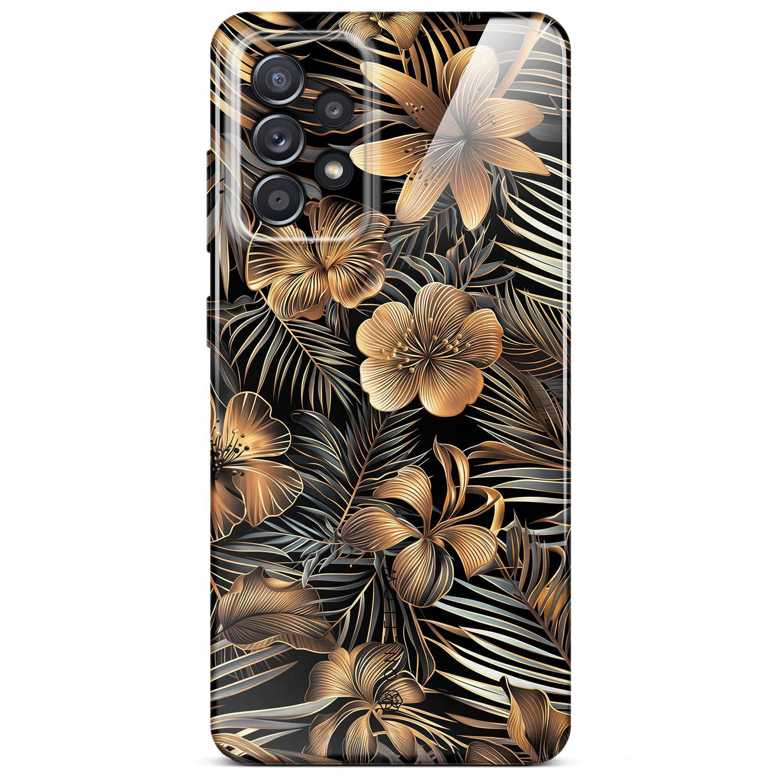 ONEFLOW Flower Cover Samsung Galaxy A52 Blumen Muster Hülle mit Blumen Design – Exotic Glow ONEFLOW Flower Cover Samsung Galaxy A52 Blumen Muster Hülle mit Blumen Design – Exotic Glow