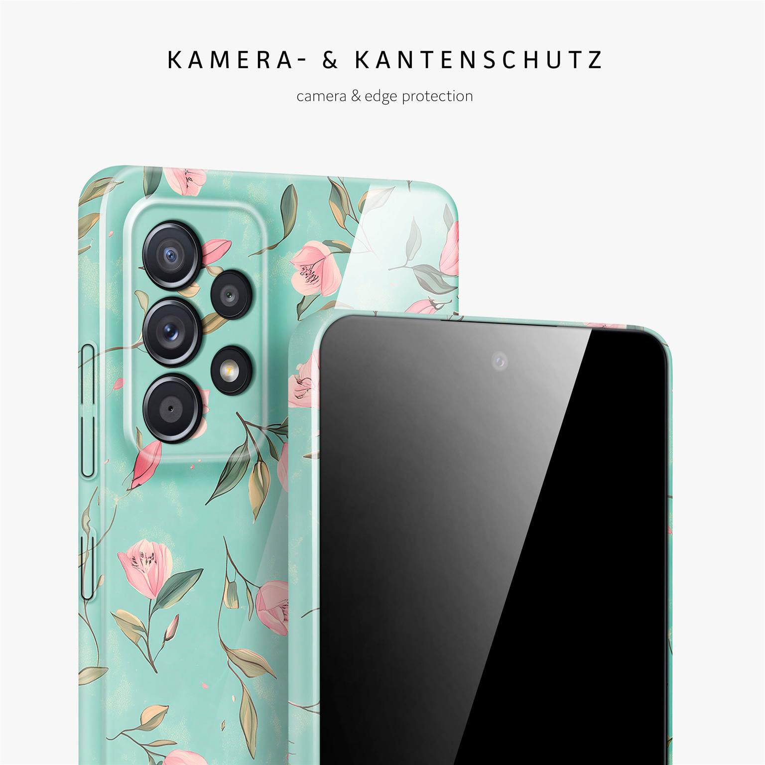 ONEFLOW Flower Cover Samsung Galaxy A52 Hülle mit Blumen Design – Weiteres Produktbild 2 ONEFLOW Flower Cover Samsung Galaxy A52 Hülle mit Blumen Design – Weiteres Produktbild 2