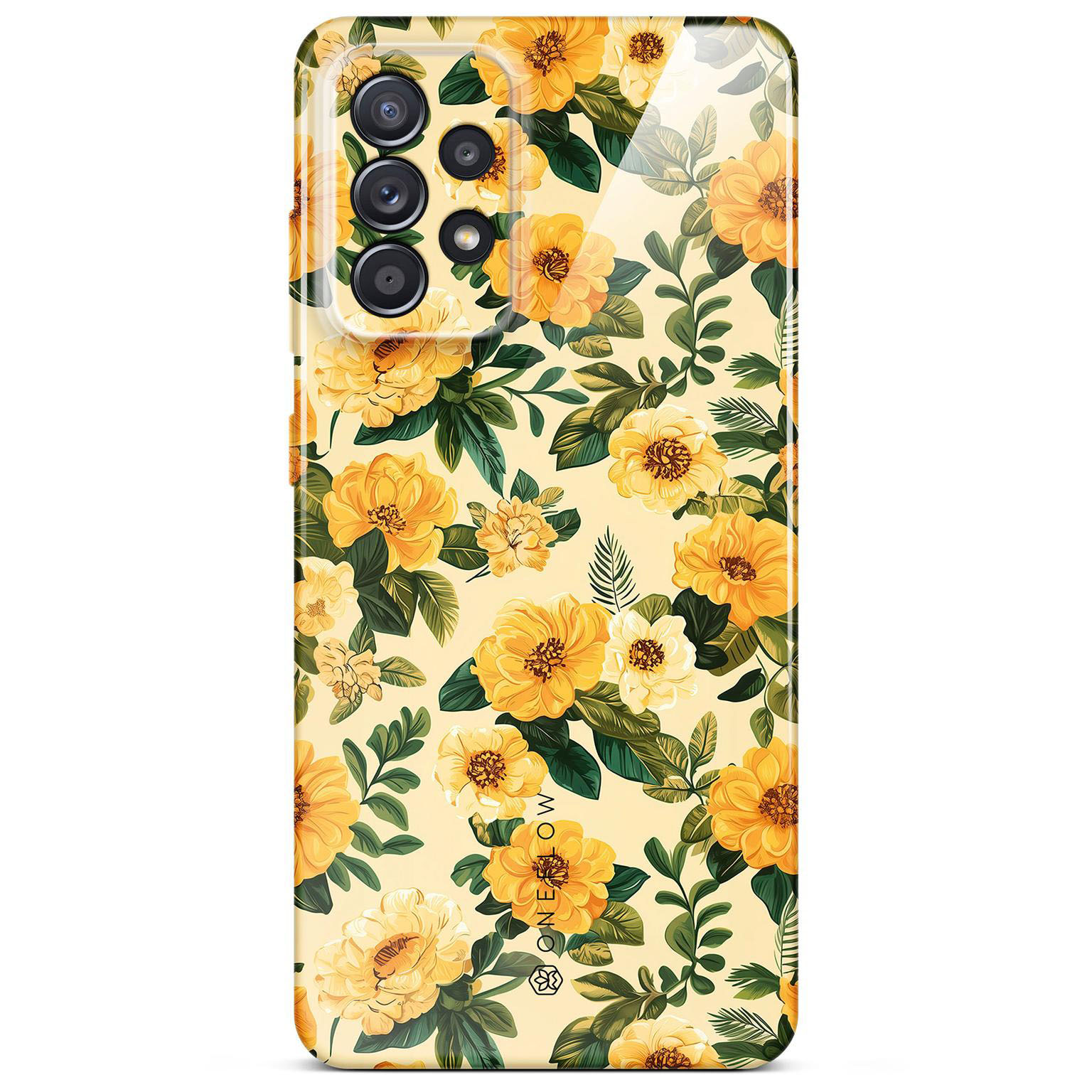 ONEFLOW Flower Cover Samsung Galaxy A52s 5G Hülle mit Blumen Design – Sunny Melody