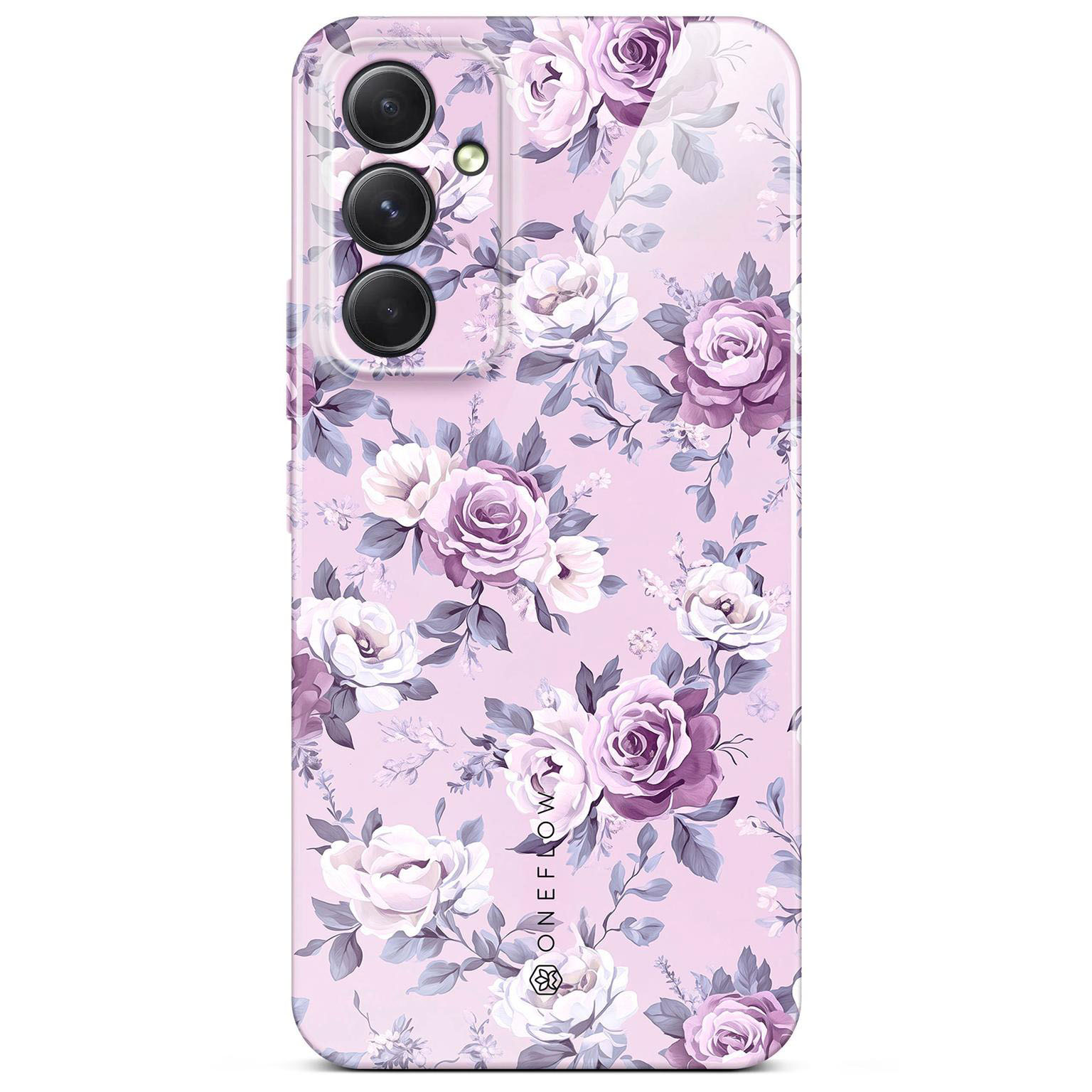 ONEFLOW Flower Cover Samsung Galaxy A54 5G Blumen Muster Hülle mit Blumen Design – Lavender Dream ONEFLOW Flower Cover Samsung Galaxy A54 5G Blumen Muster Hülle mit Blumen Design – Lavender Dream