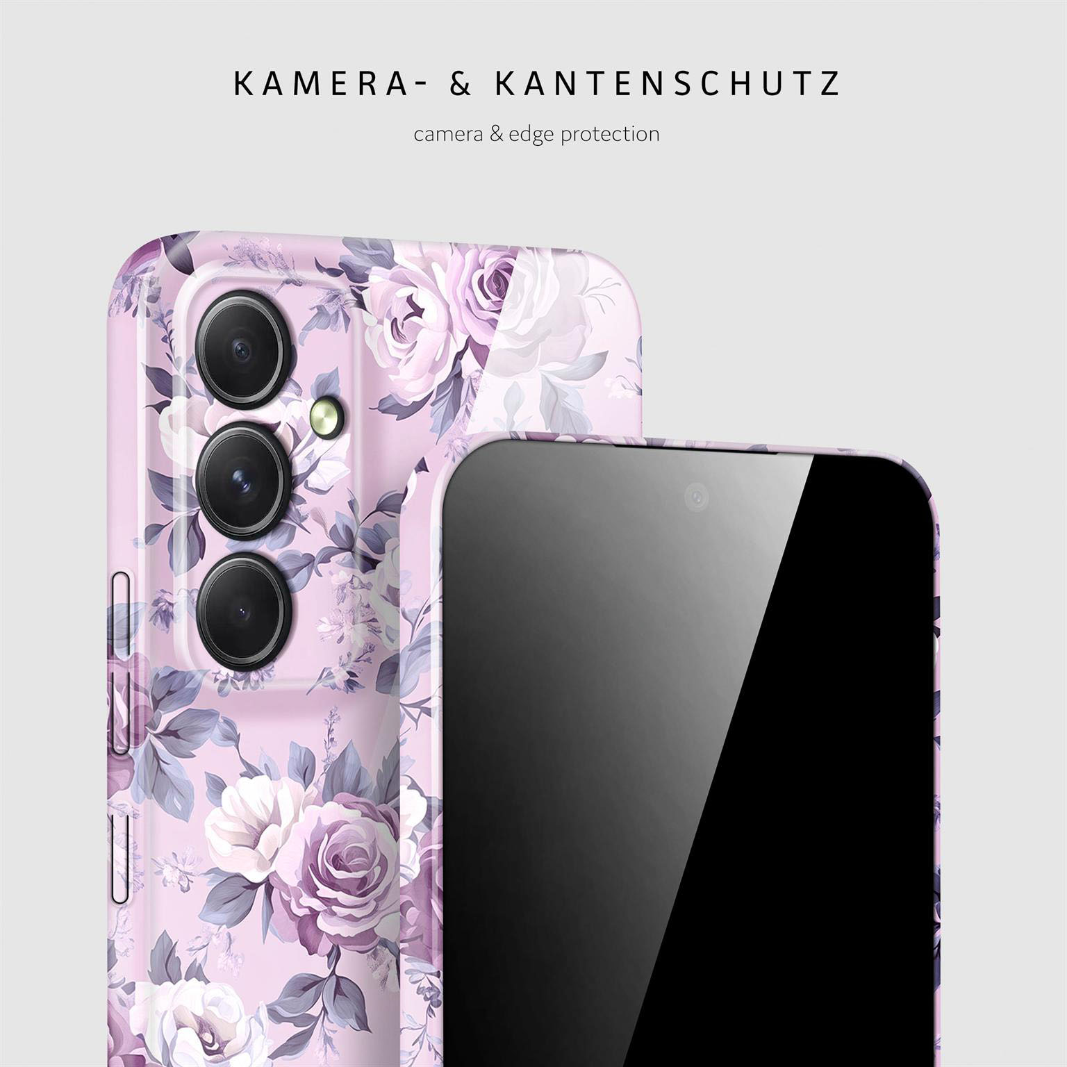 ONEFLOW Flower Cover Samsung Galaxy A54 5G Hülle mit Blumen Design – Weiteres Produktbild 2 ONEFLOW Flower Cover Samsung Galaxy A54 5G Hülle mit Blumen Design – Weiteres Produktbild 2