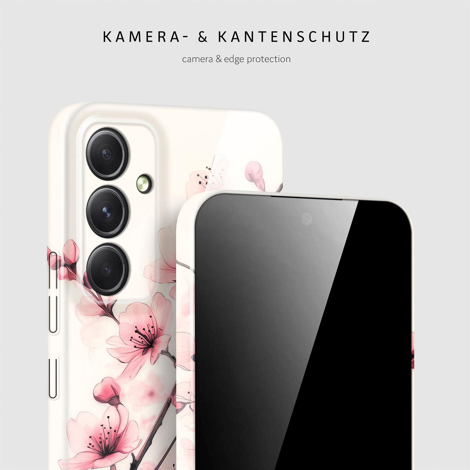 ONEFLOW Flower Cover Samsung Galaxy A54 5G Hülle mit Blumen Design – Weiteres Produktbild 2 ONEFLOW Flower Cover Samsung Galaxy A54 5G Hülle mit Blumen Design – Weiteres Produktbild 2