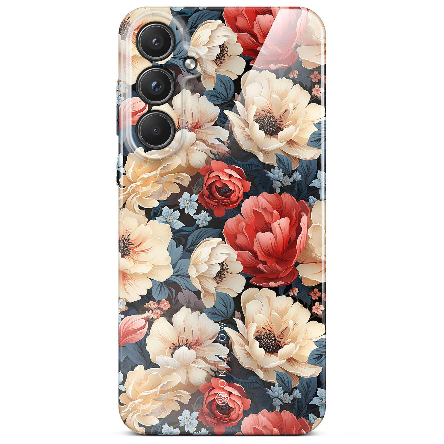ONEFLOW Flower Cover Samsung Galaxy A55 5G Blumen Muster Hülle mit Blumen Design – Mystic Flora ONEFLOW Flower Cover Samsung Galaxy A55 5G Blumen Muster Hülle mit Blumen Design – Mystic Flora