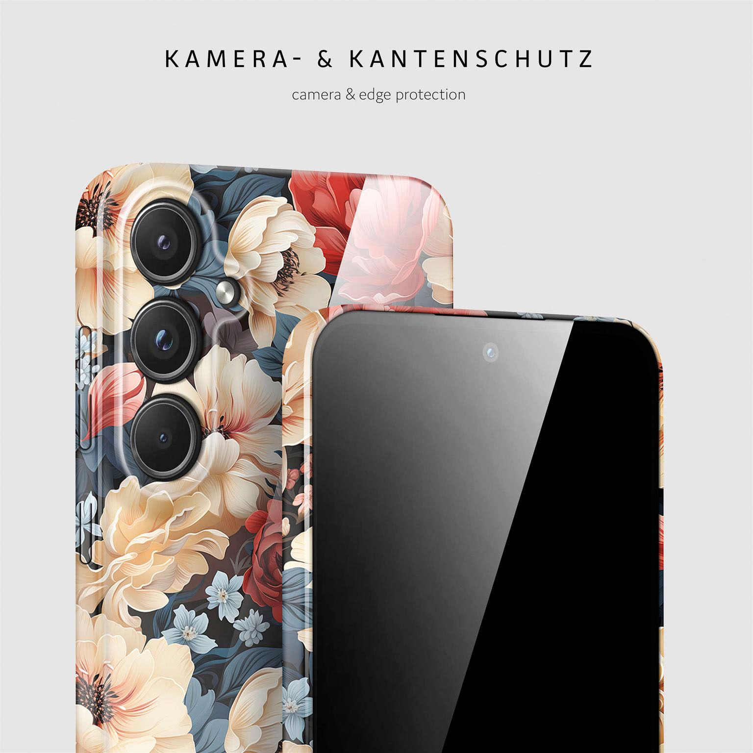 ONEFLOW Flower Cover Samsung Galaxy A55 5G Hülle mit Blumen Design – Weiteres Produktbild 2 ONEFLOW Flower Cover Samsung Galaxy A55 5G Hülle mit Blumen Design – Weiteres Produktbild 2