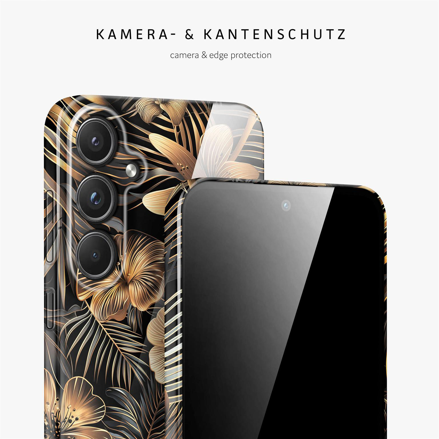 ONEFLOW Flower Cover Samsung Galaxy A55 5G Hülle mit Blumen Design – Weiteres Produktbild 2