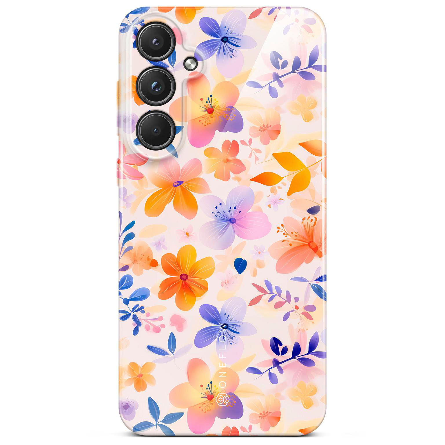 ONEFLOW Flower Cover Samsung Galaxy A55 5G Blumen Muster Hülle mit Blumen Design – Floral Euphoria ONEFLOW Flower Cover Samsung Galaxy A55 5G Blumen Muster Hülle mit Blumen Design – Floral Euphoria
