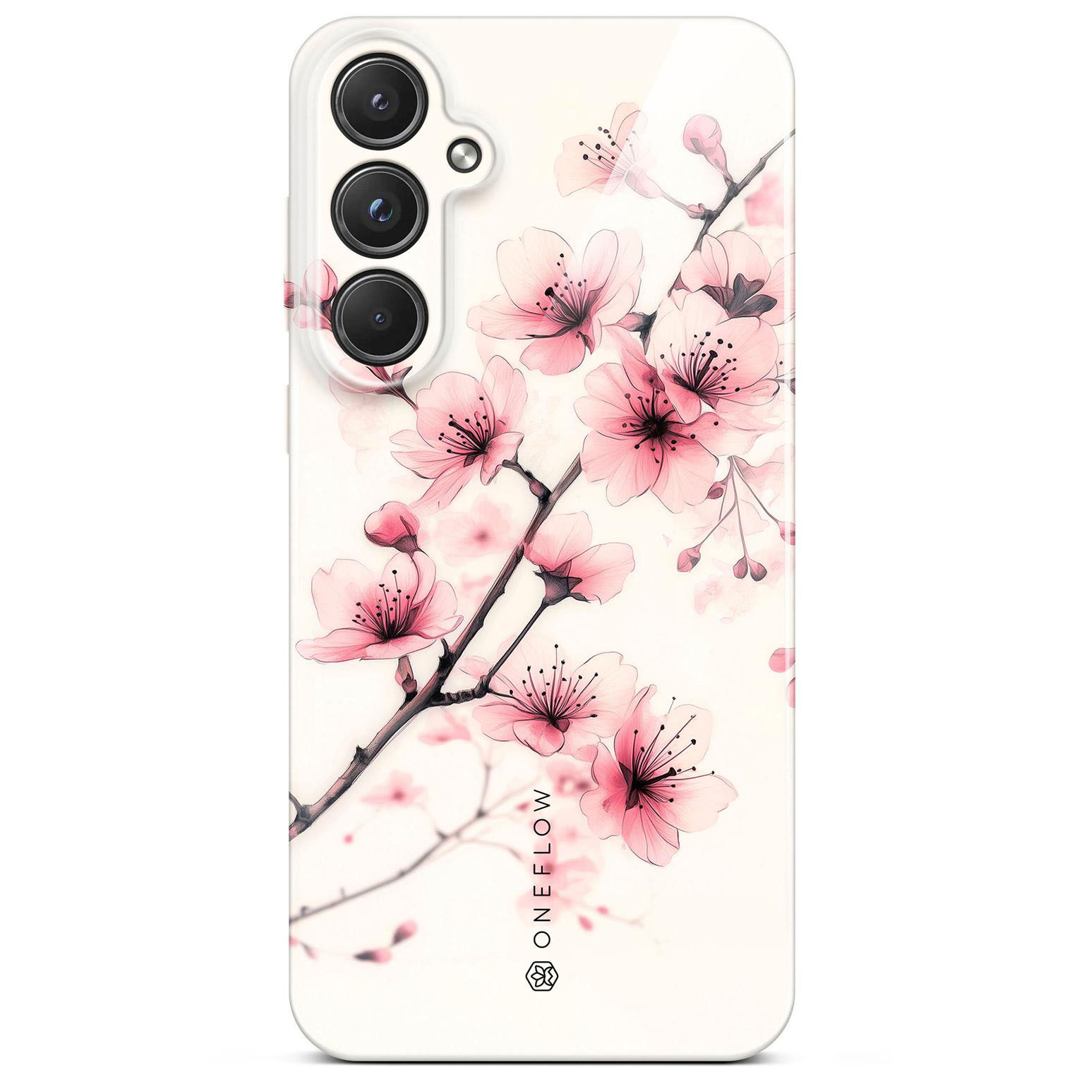 ONEFLOW Flower Cover Samsung Galaxy A55 5G Blumen Muster Hülle mit Blumen Design – Spring Serenity ONEFLOW Flower Cover Samsung Galaxy A55 5G Blumen Muster Hülle mit Blumen Design – Spring Serenity