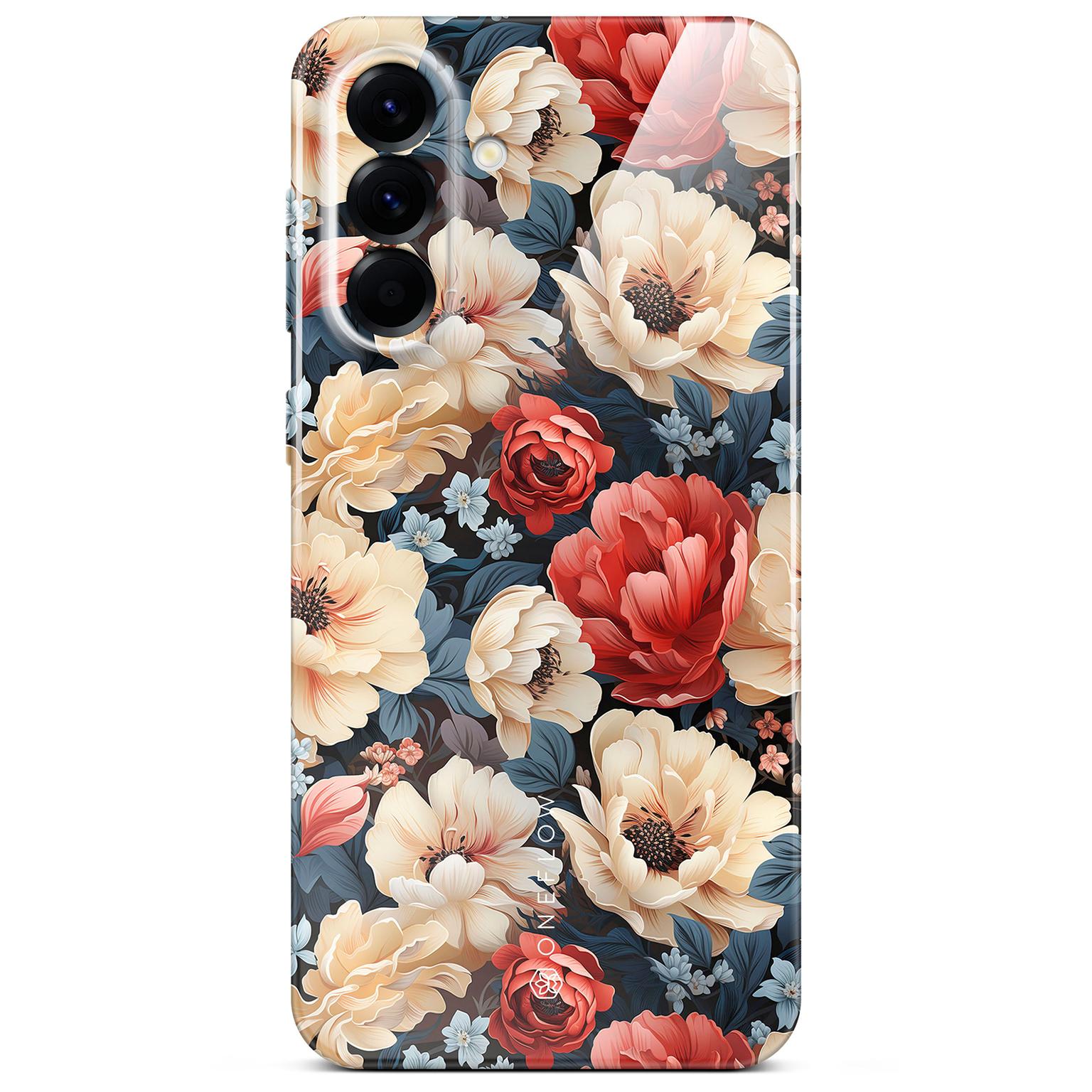 ONEFLOW Flower Cover Samsung Galaxy A56 5G Blumen Muster – Weiteres Produktbild 1