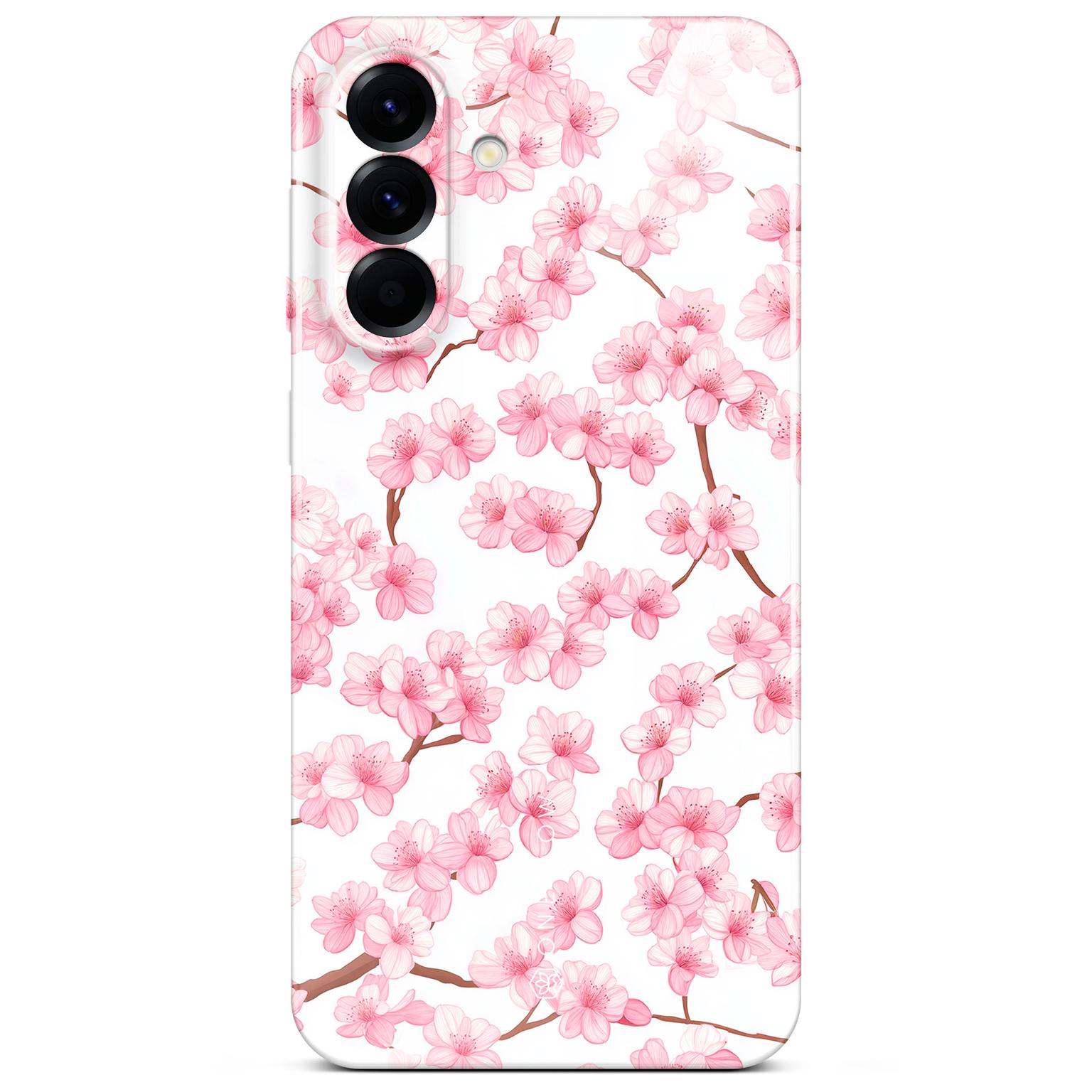 ONEFLOW Flower Cover Samsung Galaxy A56 5G Blumen Muster Hülle mit Blumen Design – Sakura Breeze ONEFLOW Flower Cover Samsung Galaxy A56 5G Blumen Muster Hülle mit Blumen Design – Sakura Breeze