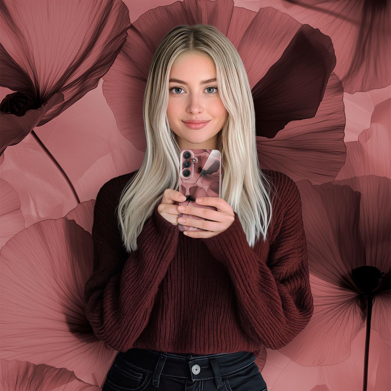 ONEFLOW Flower Cover Samsung Galaxy S20 FE Blumen Muster – Weiteres Produktbild 3