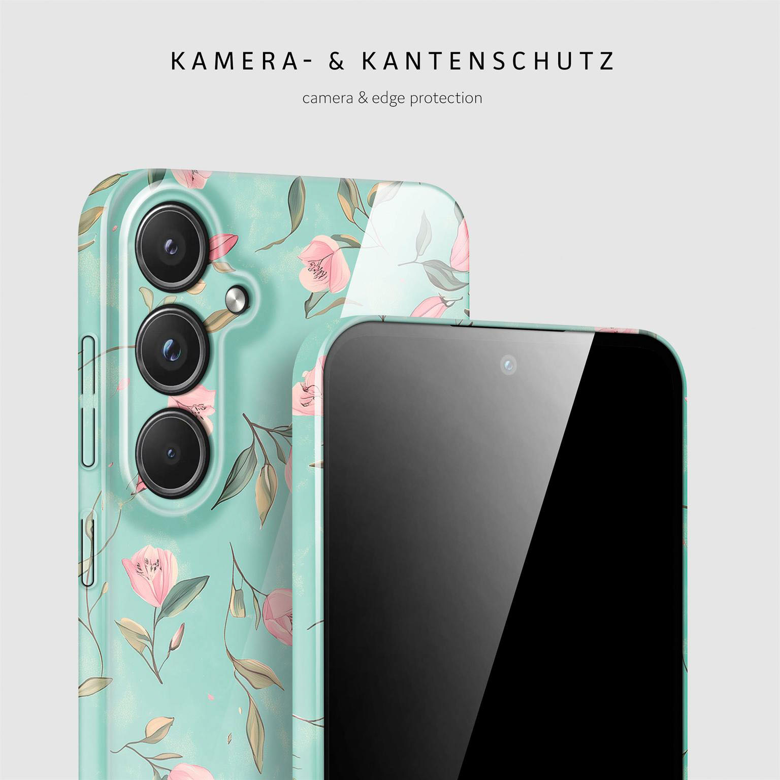 ONEFLOW Flower Cover Samsung Galaxy S20 FE Hülle mit Blumen Design – Weiteres Produktbild 2