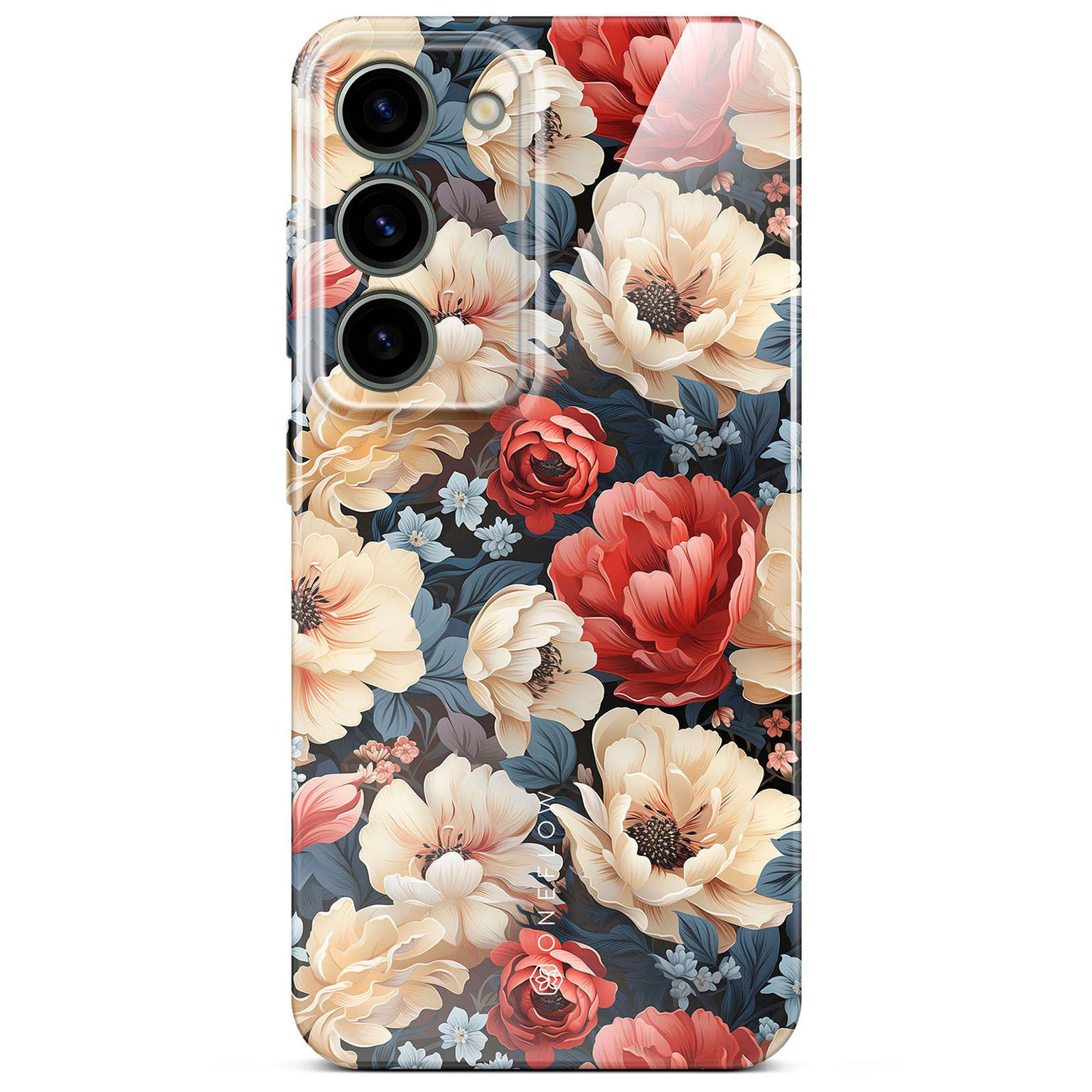 ONEFLOW Flower Cover Samsung Galaxy S23 Blumen Muster Hülle mit Blumen Design – Mystic Flora ONEFLOW Flower Cover Samsung Galaxy S23 Blumen Muster Hülle mit Blumen Design – Mystic Flora