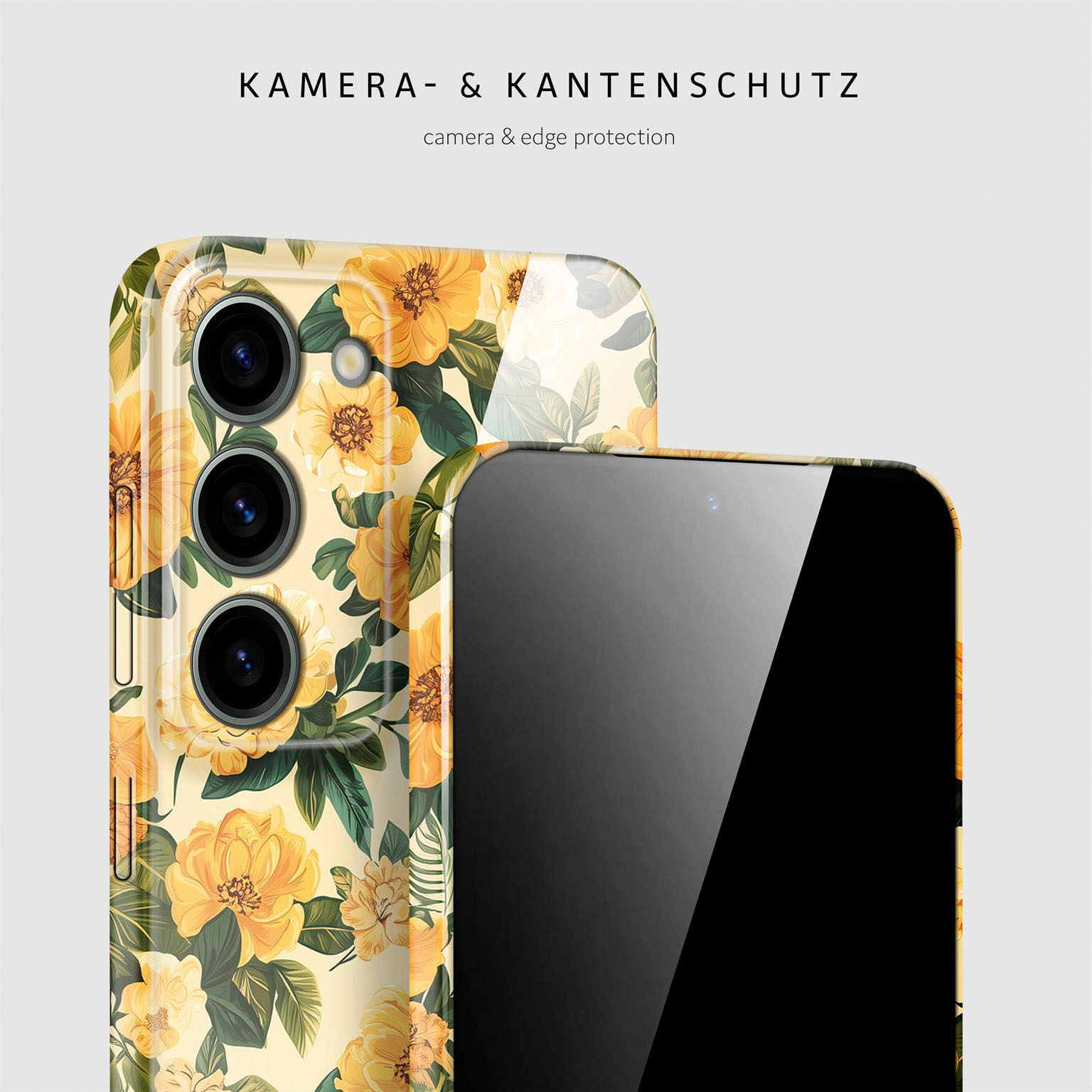 ONEFLOW Flower Cover Samsung Galaxy S23 Hülle mit Blumen Design – Weiteres Produktbild 2 ONEFLOW Flower Cover Samsung Galaxy S23 Hülle mit Blumen Design – Weiteres Produktbild 2