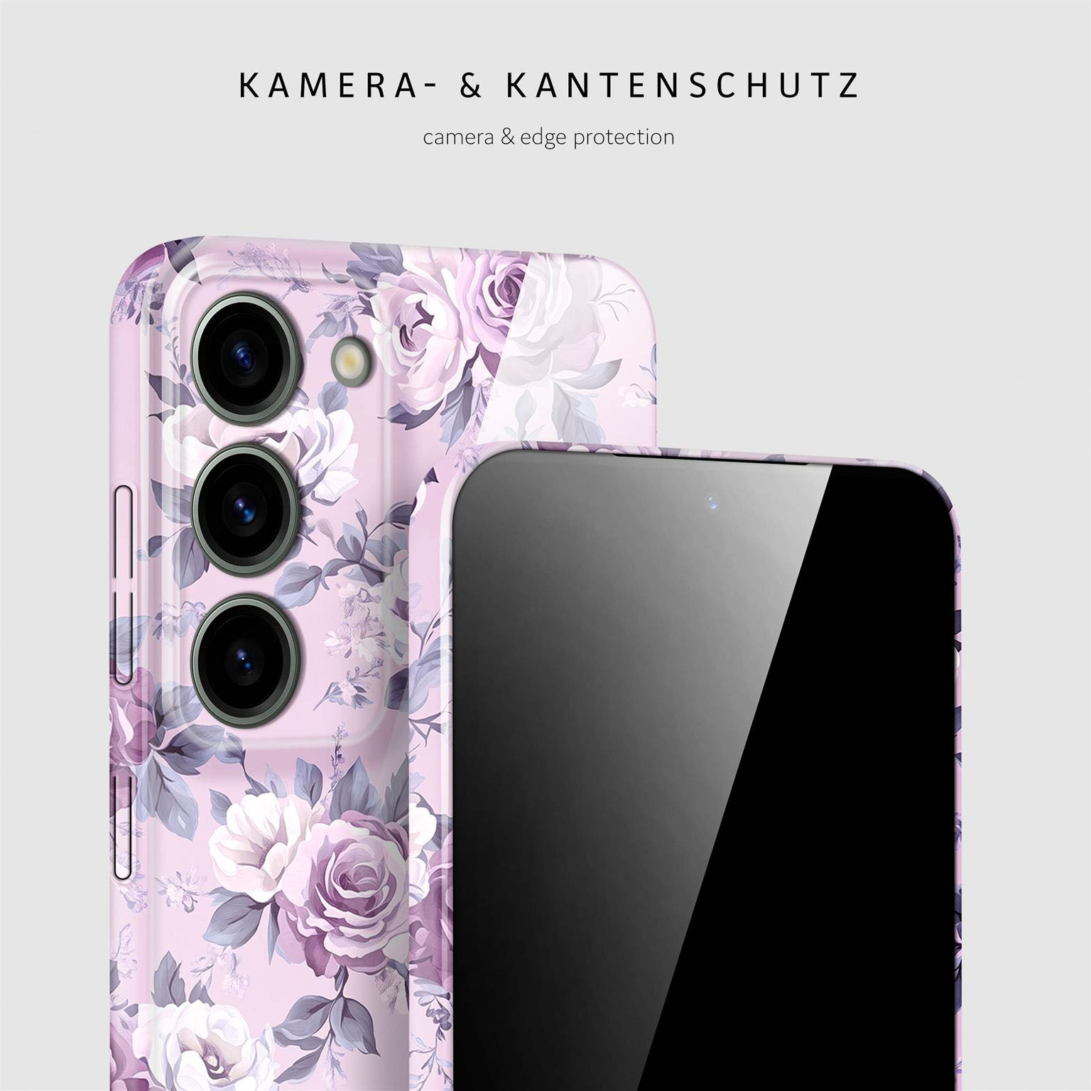 ONEFLOW Flower Cover Samsung Galaxy S23 Hülle mit Blumen Design – Weiteres Produktbild 2 ONEFLOW Flower Cover Samsung Galaxy S23 Hülle mit Blumen Design – Weiteres Produktbild 2