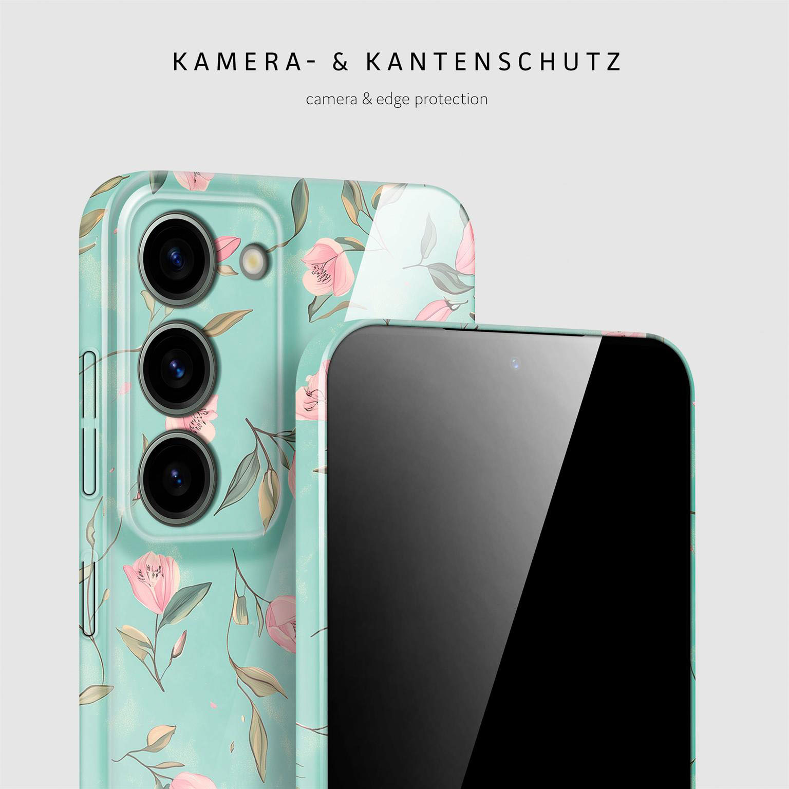 ONEFLOW Flower Cover Samsung Galaxy S23 Hülle mit Blumen Design – Weiteres Produktbild 2 ONEFLOW Flower Cover Samsung Galaxy S23 Hülle mit Blumen Design – Weiteres Produktbild 2