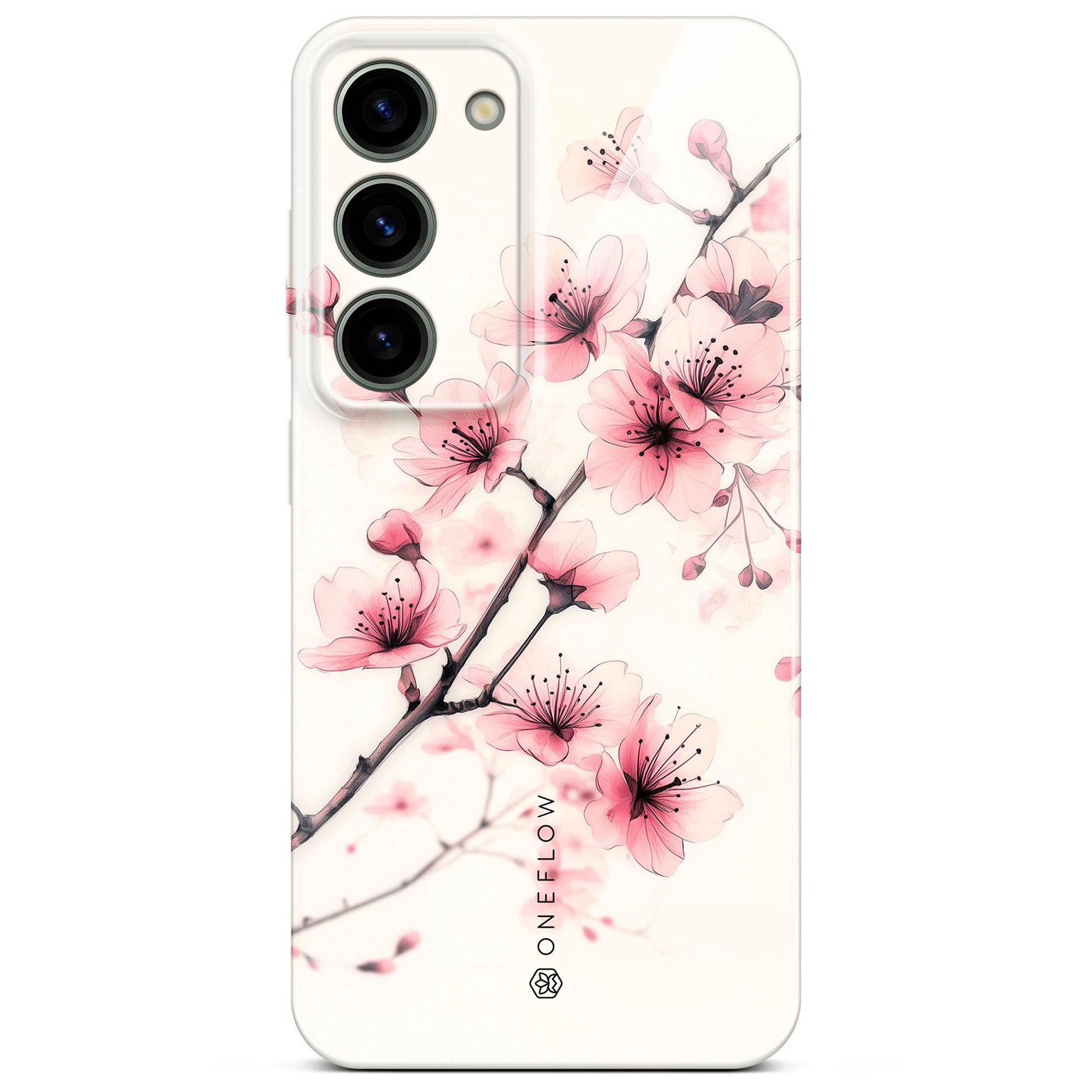ONEFLOW Flower Cover Samsung Galaxy S23 Blumen Muster Hülle mit Blumen Design – Spring Serenity ONEFLOW Flower Cover Samsung Galaxy S23 Blumen Muster Hülle mit Blumen Design – Spring Serenity