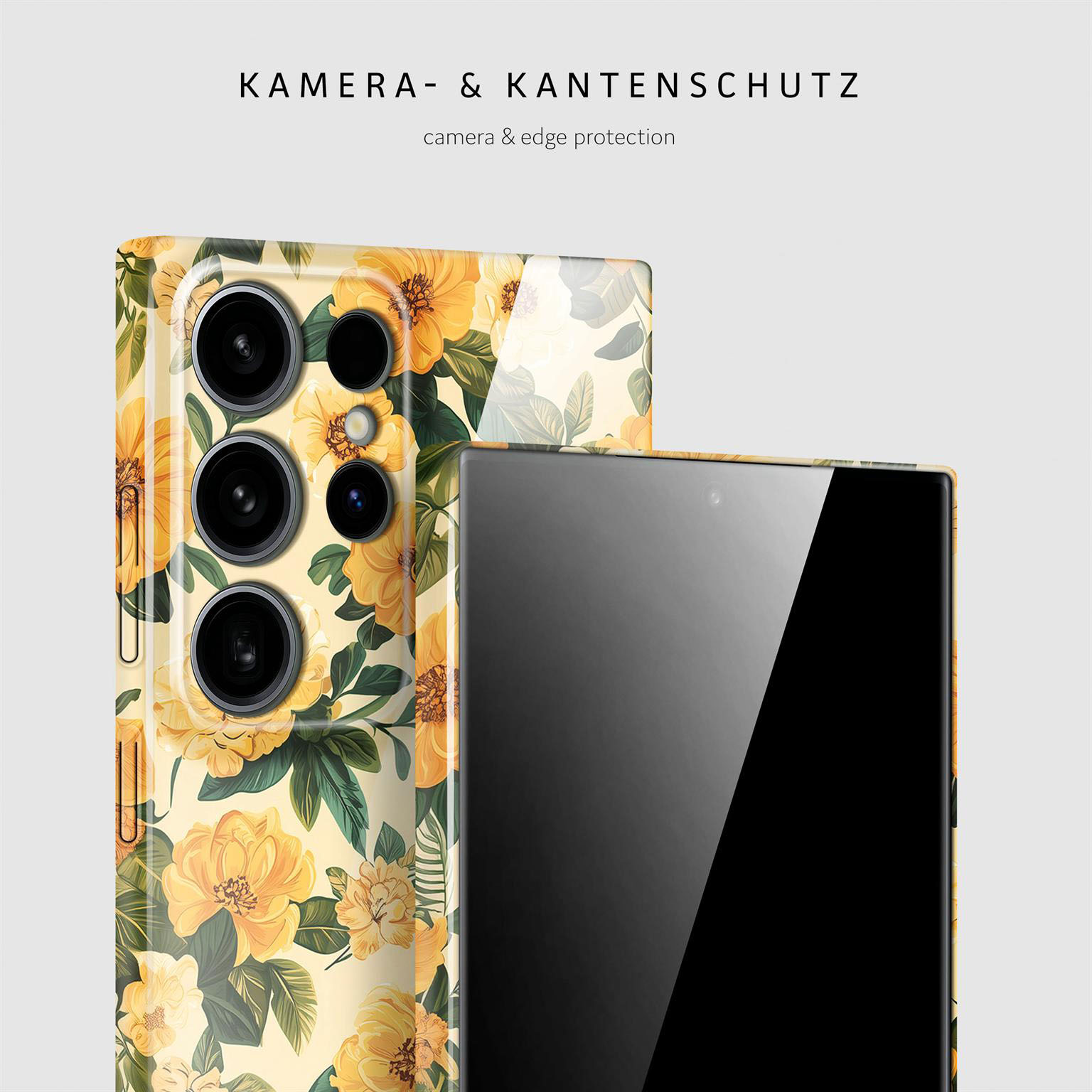 ONEFLOW Flower Cover Samsung Galaxy S24 Ultra Hülle mit Blumen Design – Weiteres Produktbild 2 ONEFLOW Flower Cover Samsung Galaxy S24 Ultra Hülle mit Blumen Design – Weiteres Produktbild 2