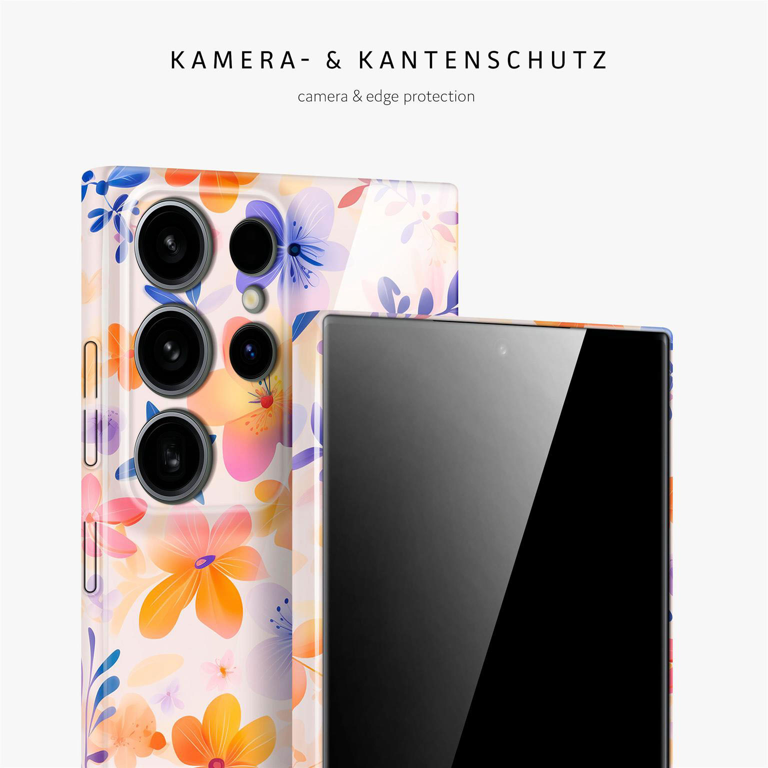 ONEFLOW Flower Cover Samsung Galaxy S24 Ultra Hülle mit Blumen Design – Weiteres Produktbild 2 ONEFLOW Flower Cover Samsung Galaxy S24 Ultra Hülle mit Blumen Design – Weiteres Produktbild 2