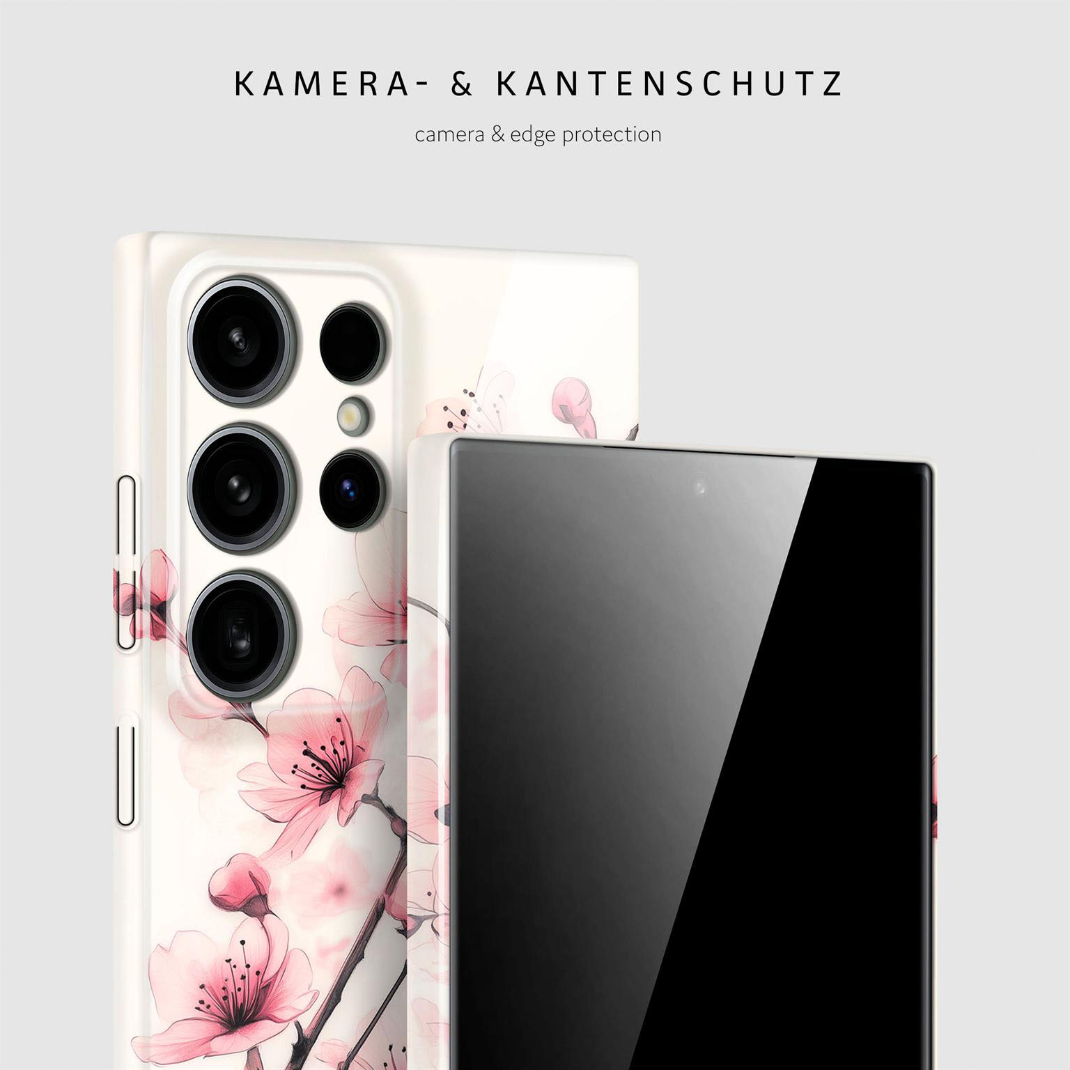 ONEFLOW Flower Cover Samsung Galaxy S24 Ultra Hülle mit Blumen Design – Weiteres Produktbild 2 ONEFLOW Flower Cover Samsung Galaxy S24 Ultra Hülle mit Blumen Design – Weiteres Produktbild 2