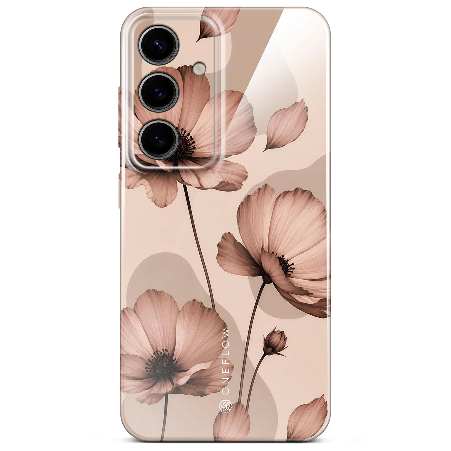 ONEFLOW Flower Cover Samsung Galaxy S24 Blumen Muster Hülle mit Blumen Design – Café Couture ONEFLOW Flower Cover Samsung Galaxy S24 Blumen Muster Hülle mit Blumen Design – Café Couture