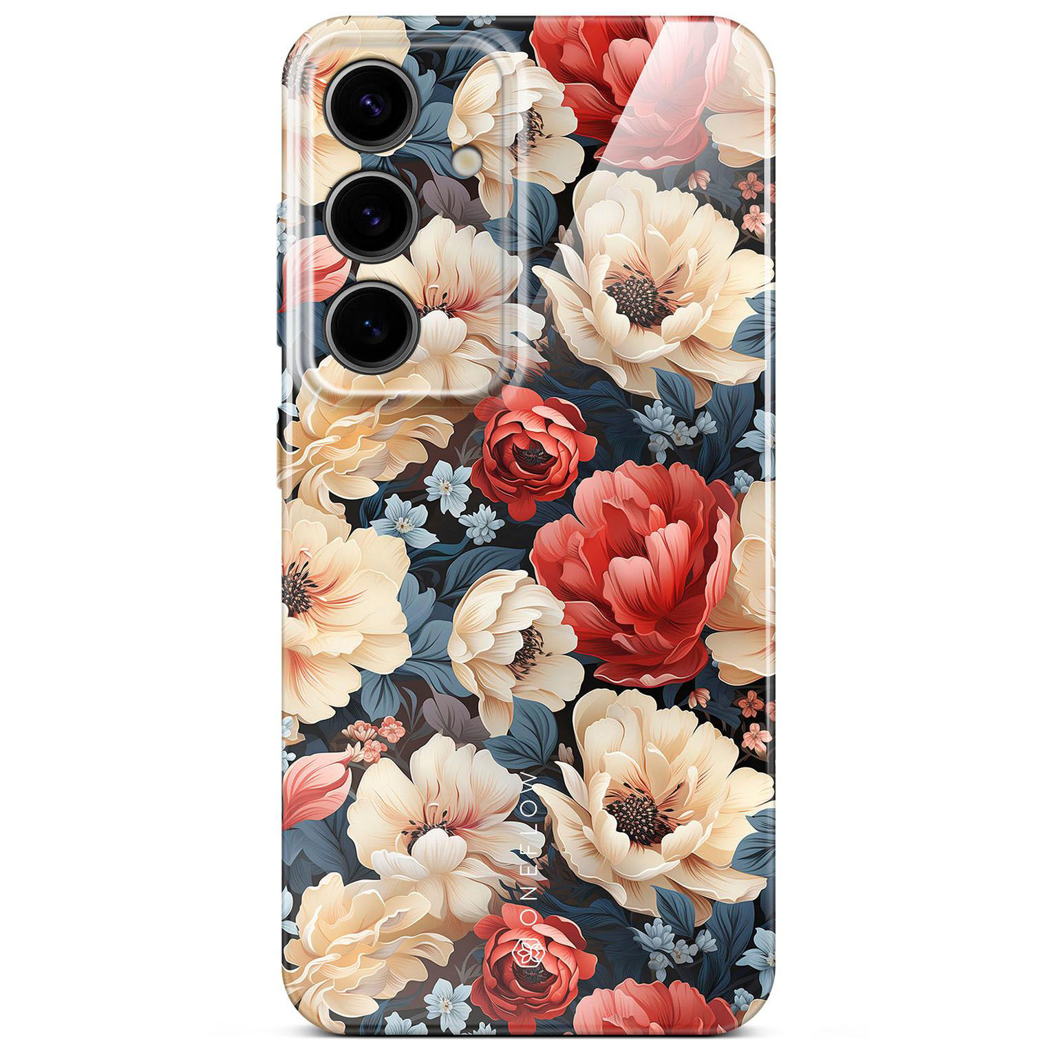 ONEFLOW Flower Cover Samsung Galaxy S24 Blumen Muster Hülle mit Blumen Design – Mystic Flora ONEFLOW Flower Cover Samsung Galaxy S24 Blumen Muster Hülle mit Blumen Design – Mystic Flora