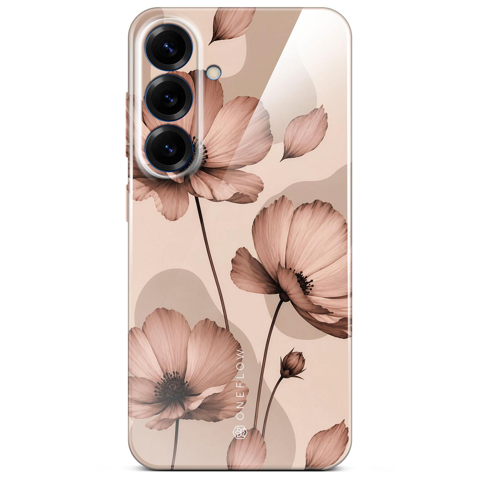 ONEFLOW Flower Cover Samsung Galaxy S25 Blumen Muster Hülle mit Blumen Design – Café Couture ONEFLOW Flower Cover Samsung Galaxy S25 Blumen Muster Hülle mit Blumen Design – Café Couture