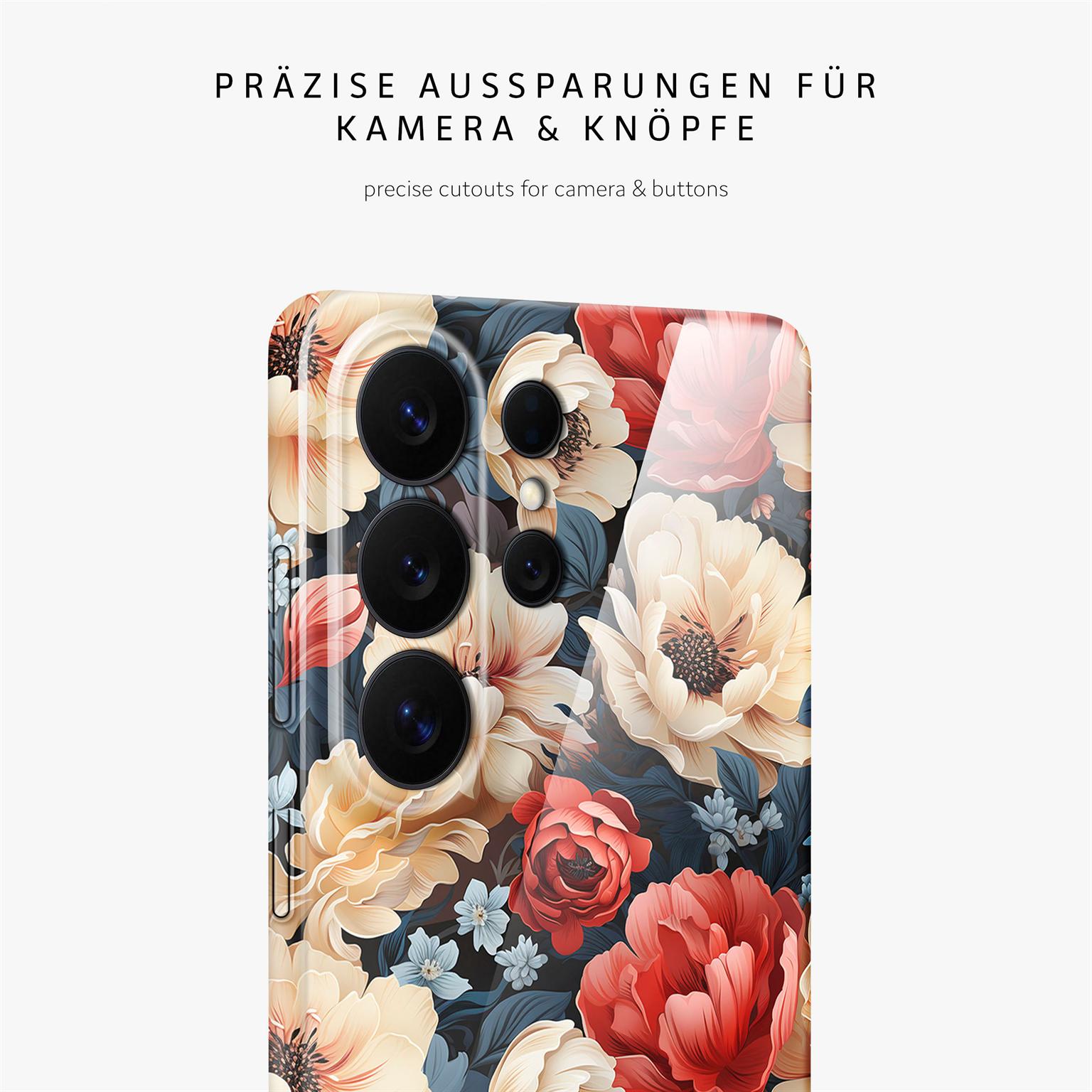 ONEFLOW Flower Cover Samsung Galaxy S26 Ultra Blumen Muster – Weiteres Produktbild 7