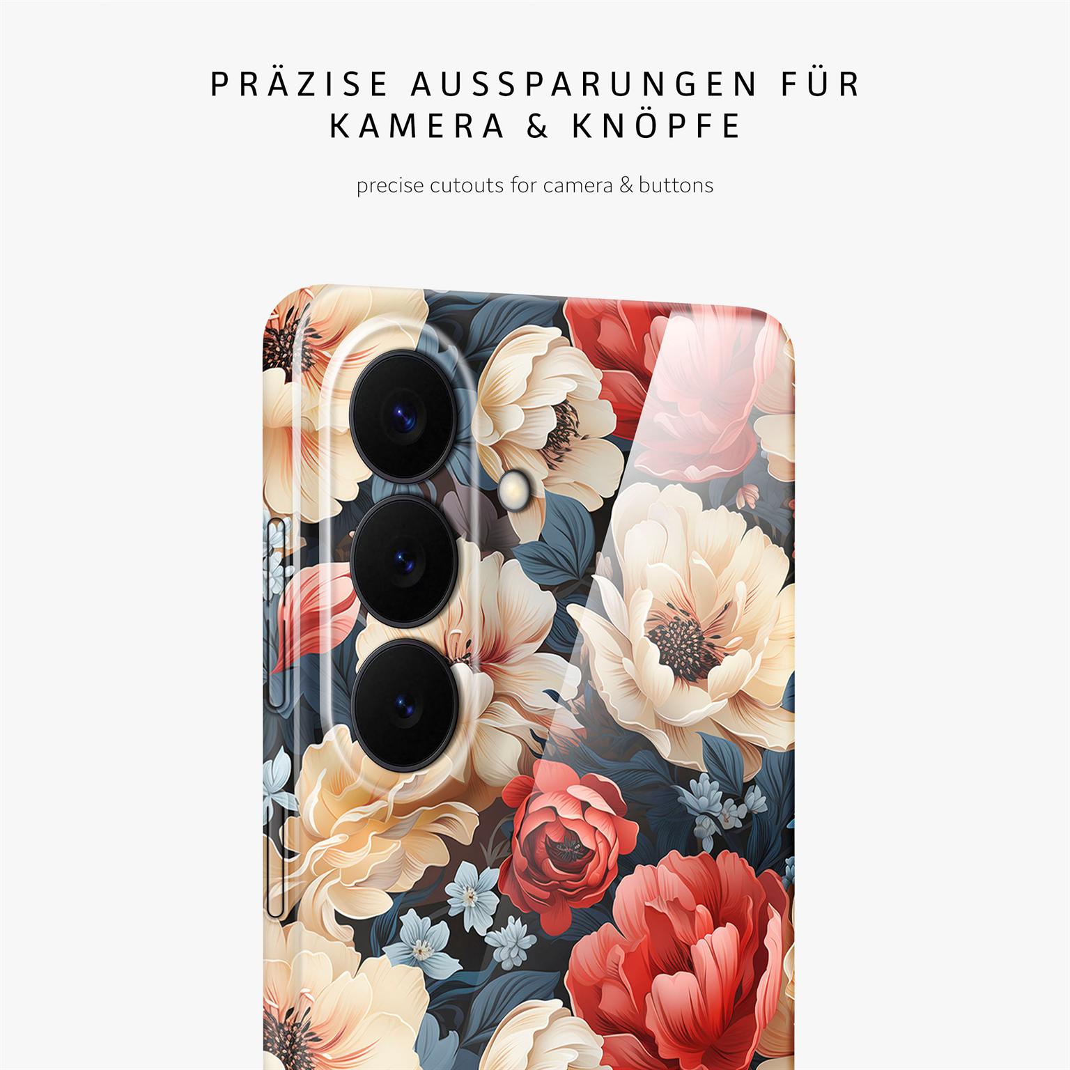 ONEFLOW Flower Cover Samsung Galaxy S26 Blumen Muster – Weiteres Produktbild 7
